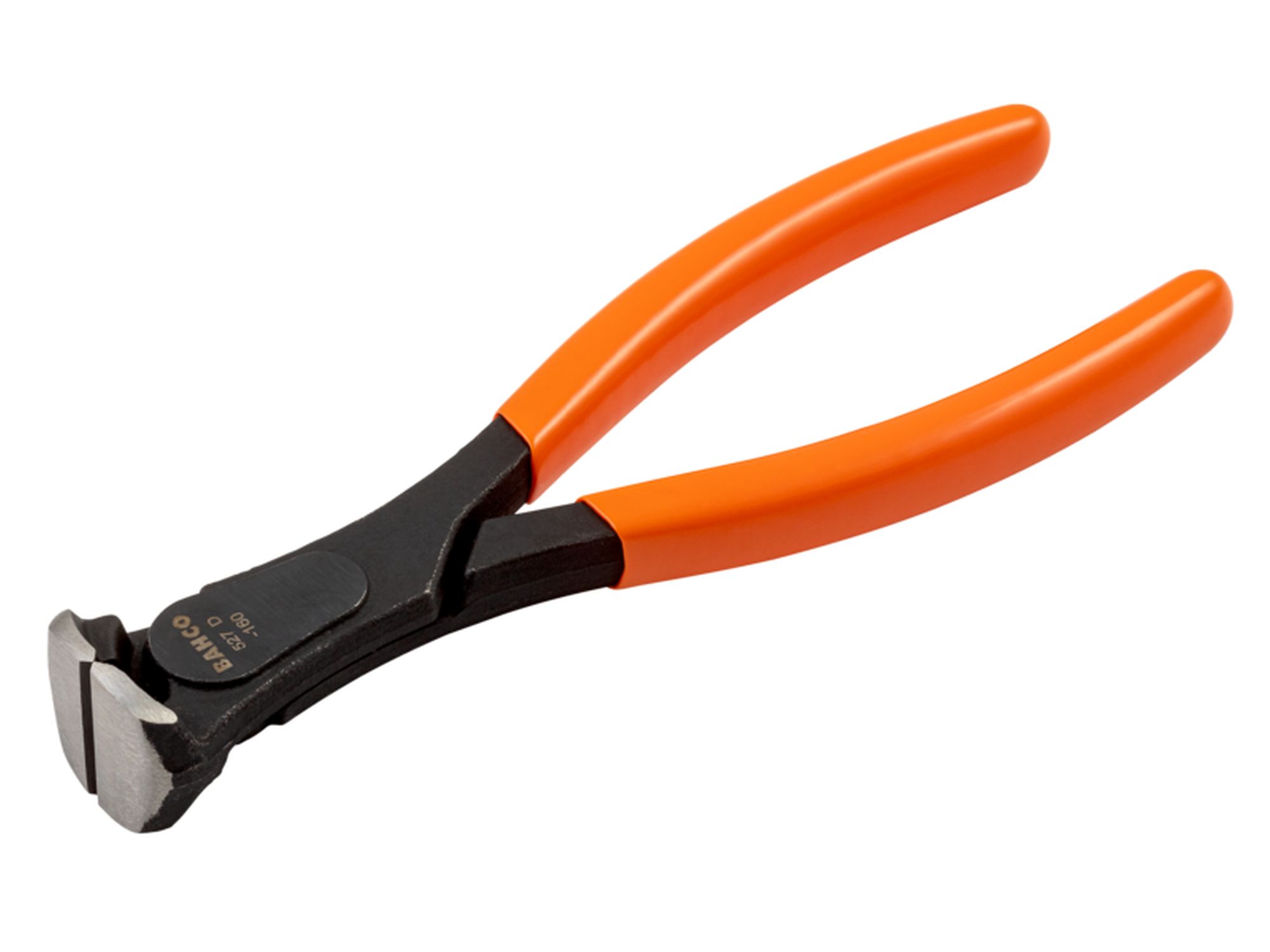 Alicates de corte frontal con mangos de PVC y acabado fosfatado, 200 mm