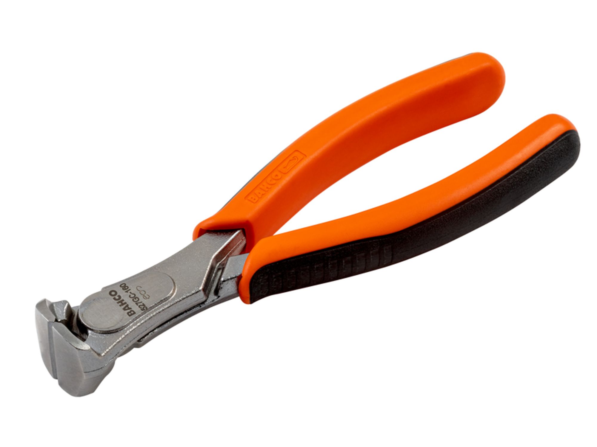 Alicates de corte frontal con mangos bi-materiales y acabado cromado de 160 mm