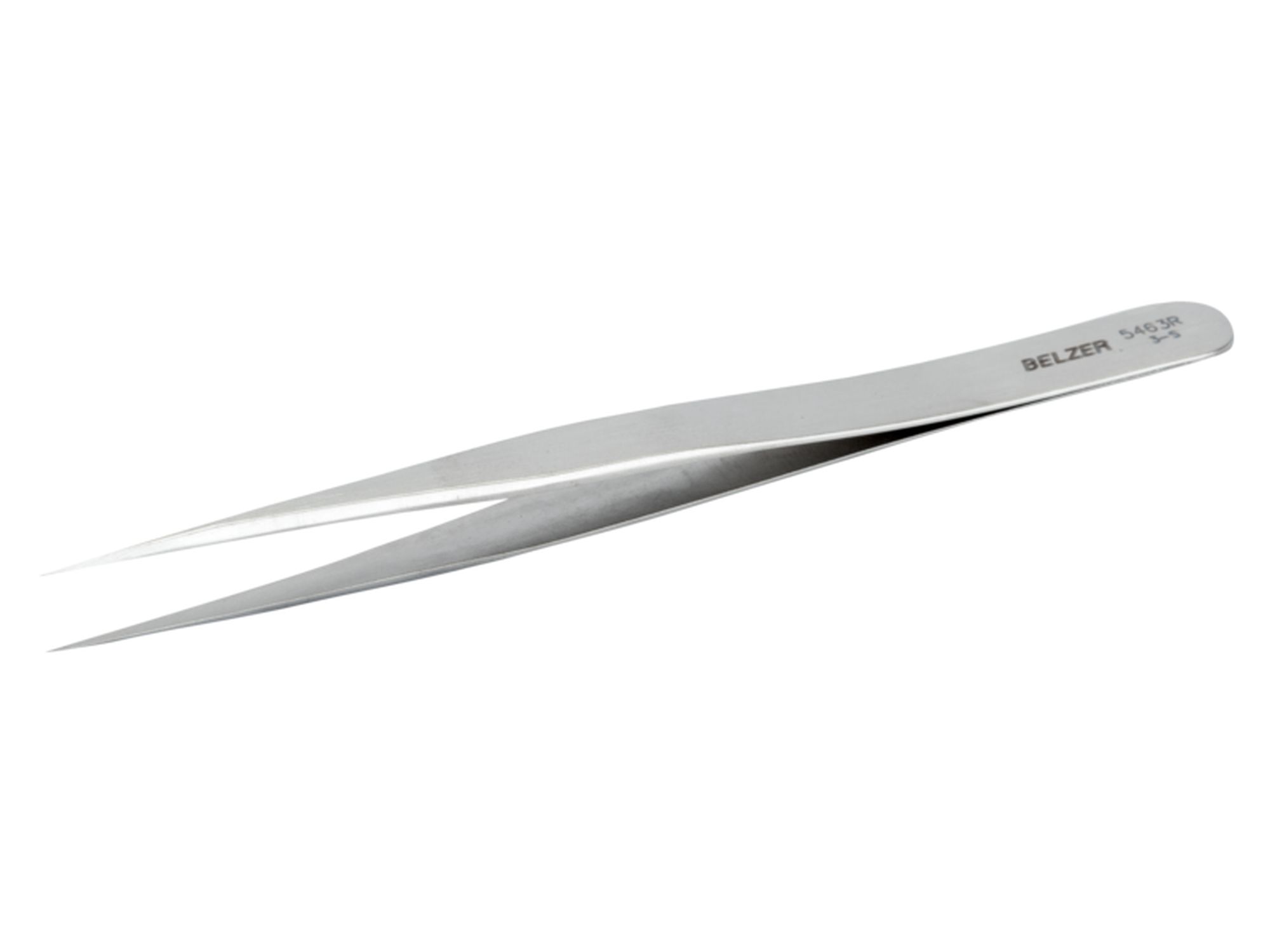 Pinzas de relojero con acabado pulido 3-SA de 120 mm