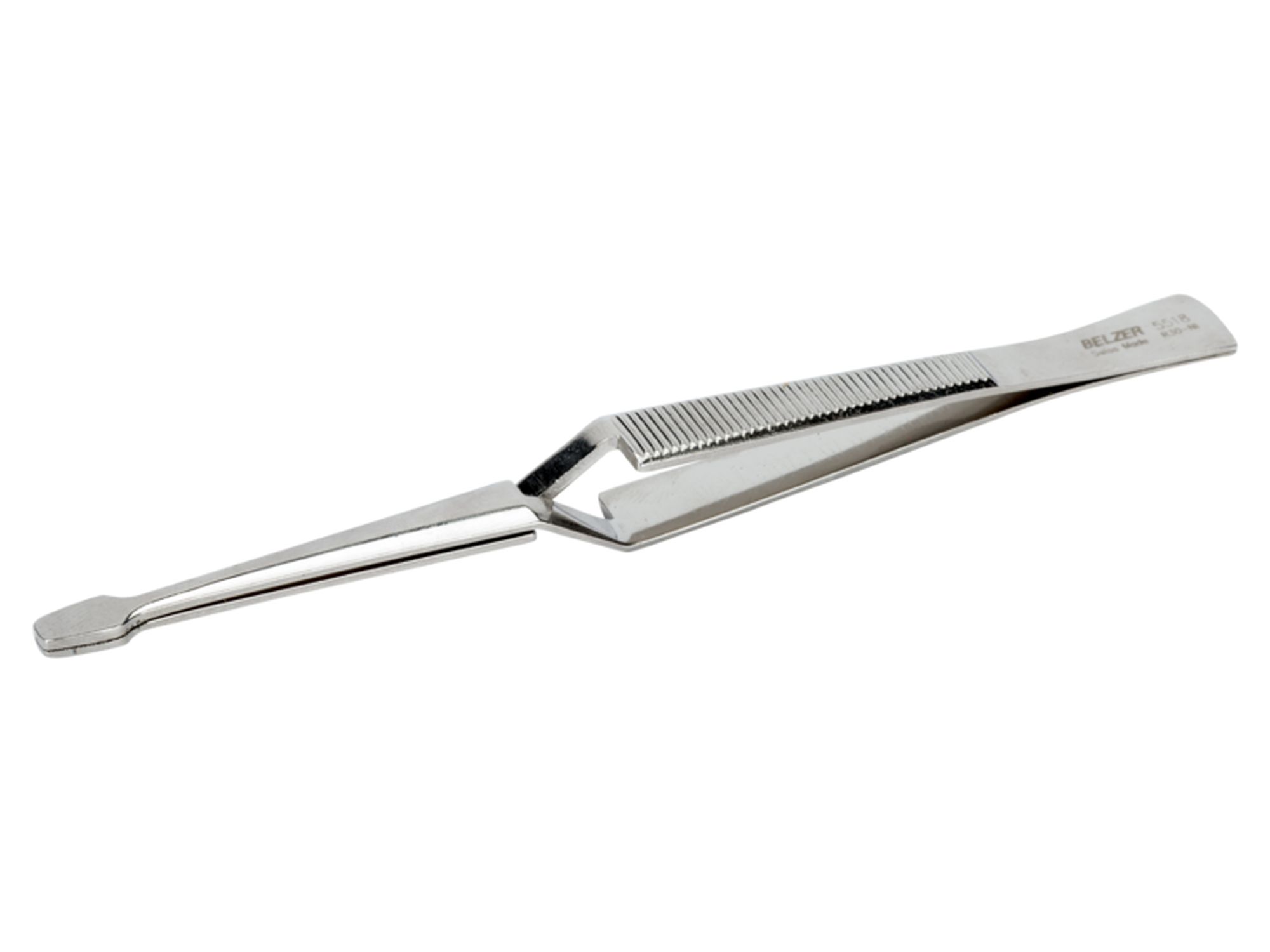 Pinzas universales de acción inversa con acabado pulido y niquelado de 155 mm