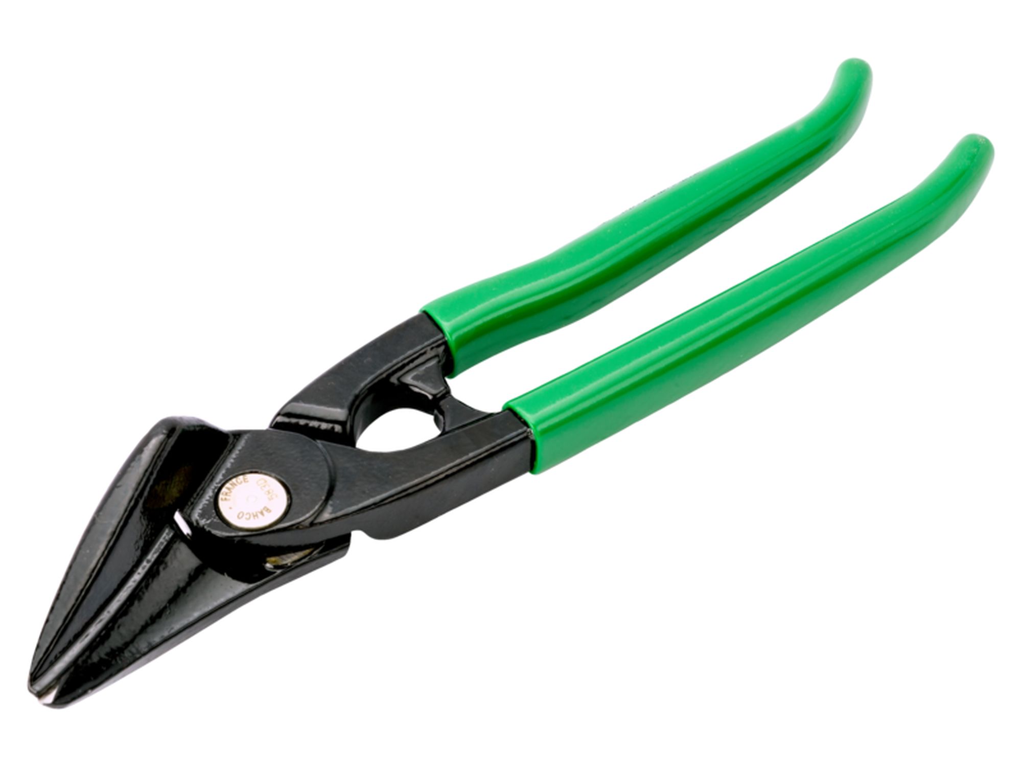 Tijeras para chapa con corte recto y a derechas para materiales medios/duros de 280 mm