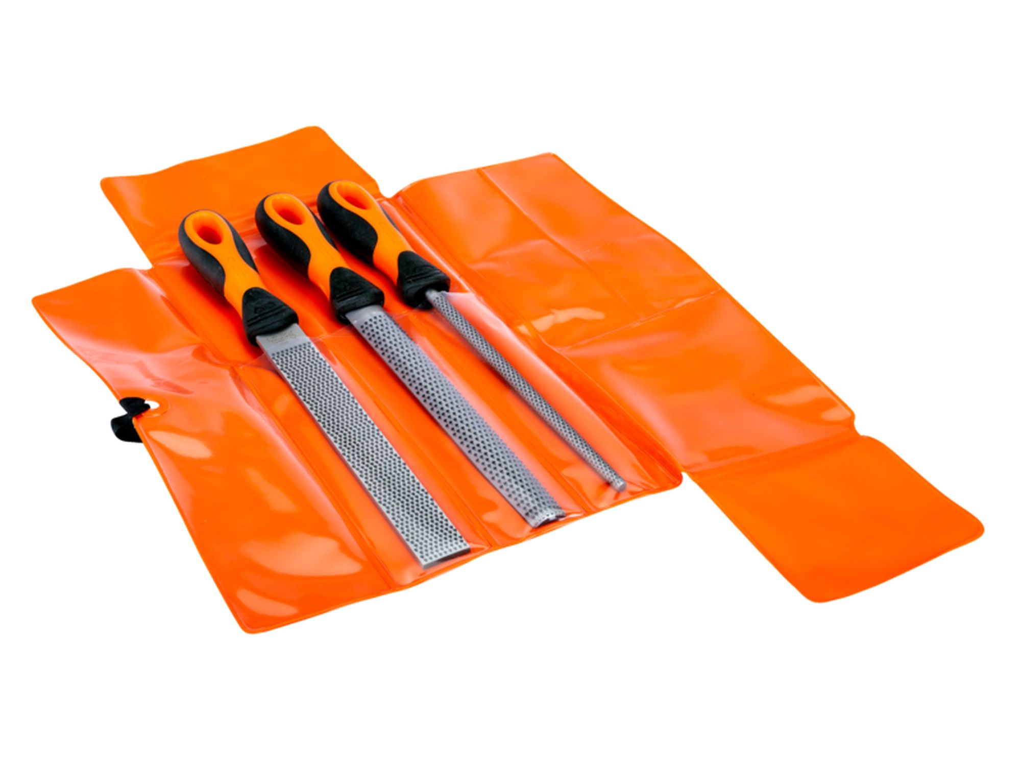 Juego de escofinas ERGO™, picado entrefino, 200 mm: 3 piezas