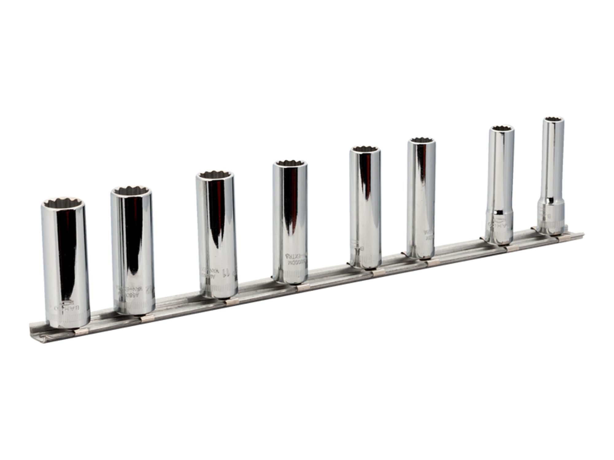 Juego de vasos serie larga con cuadradillo de 1/4