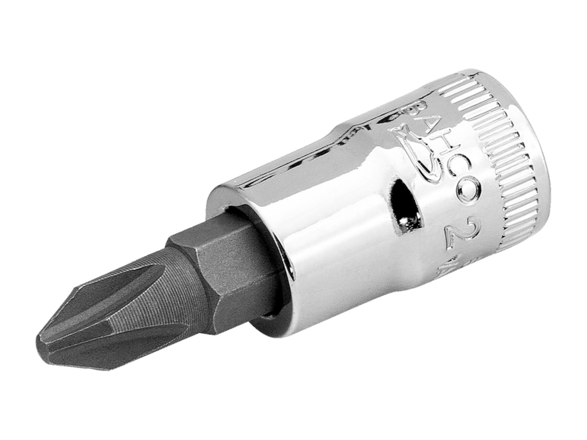 Vaso con punta y cuadradillo de 1/4