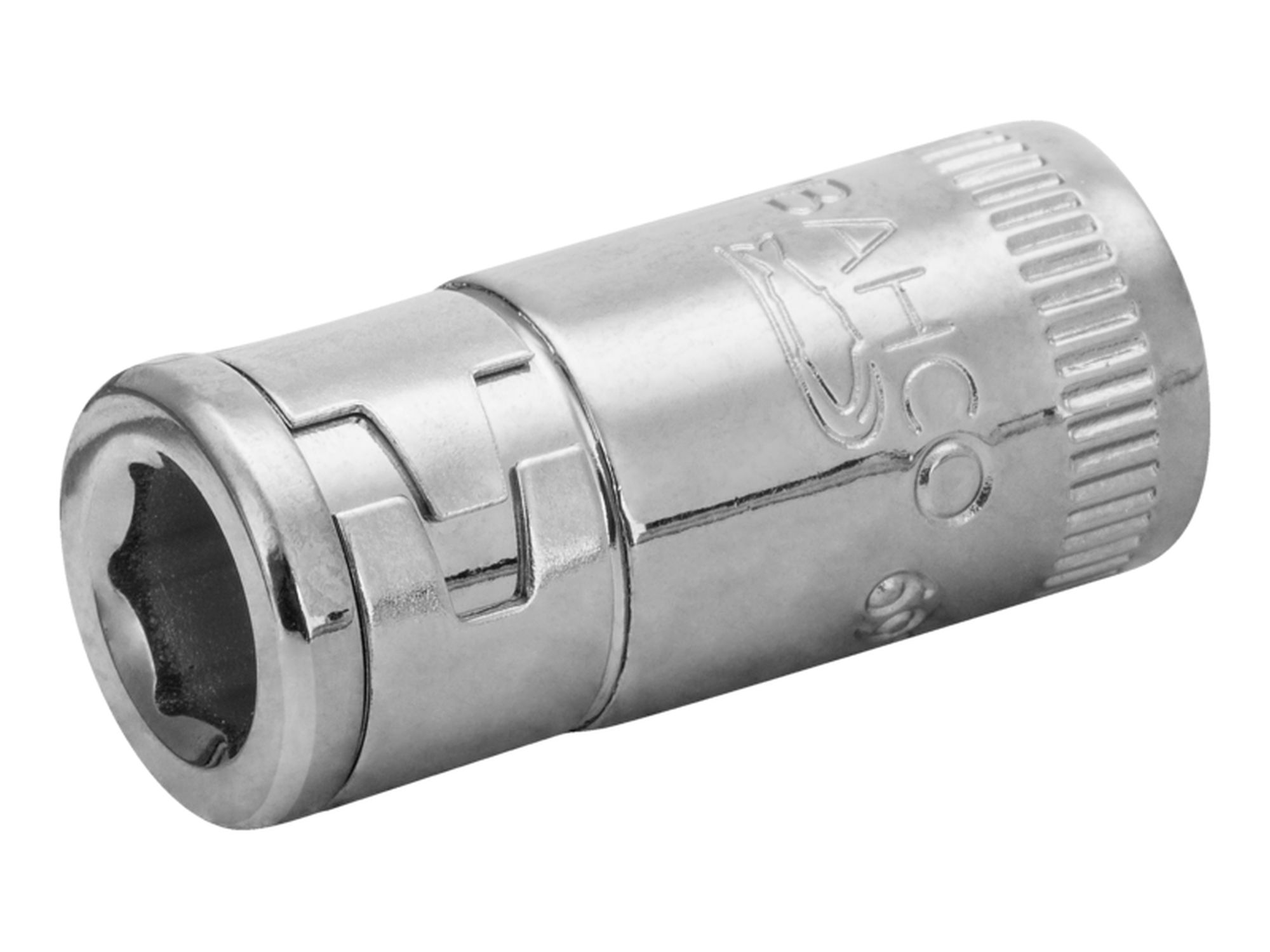 Adaptador estriado con cuadradillo de 1/4