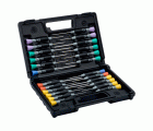 Juego de 24 destornilladores de precisión para ranurados, Phillips, Pozidriv, TORX y hexagonales