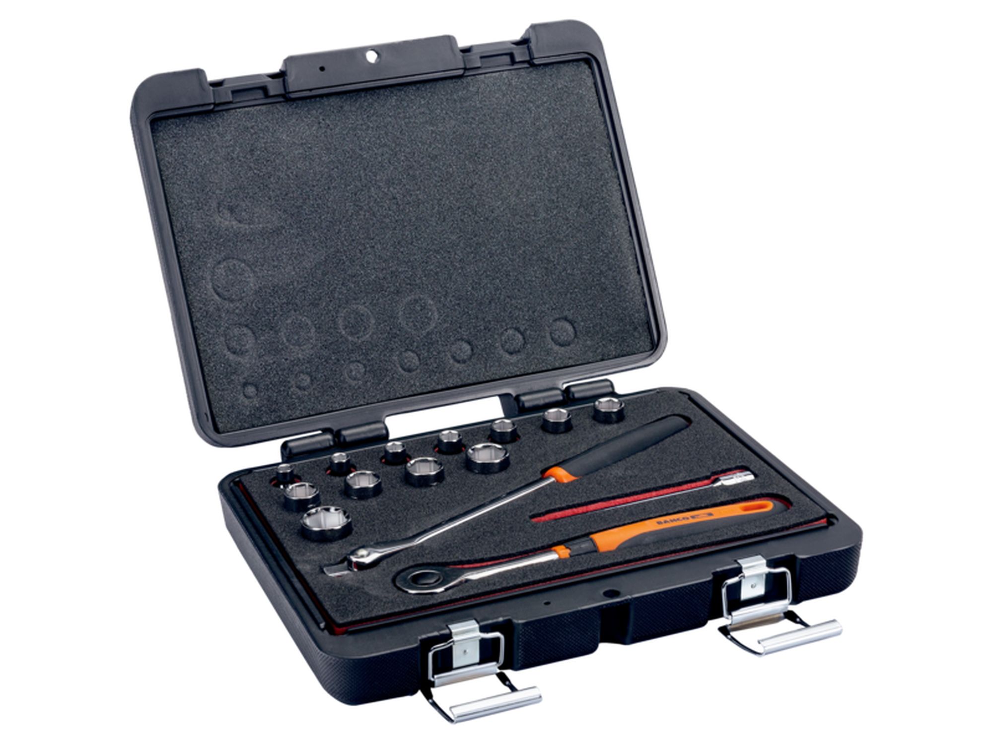 Juego de vasos con cuadradillo de 3/8