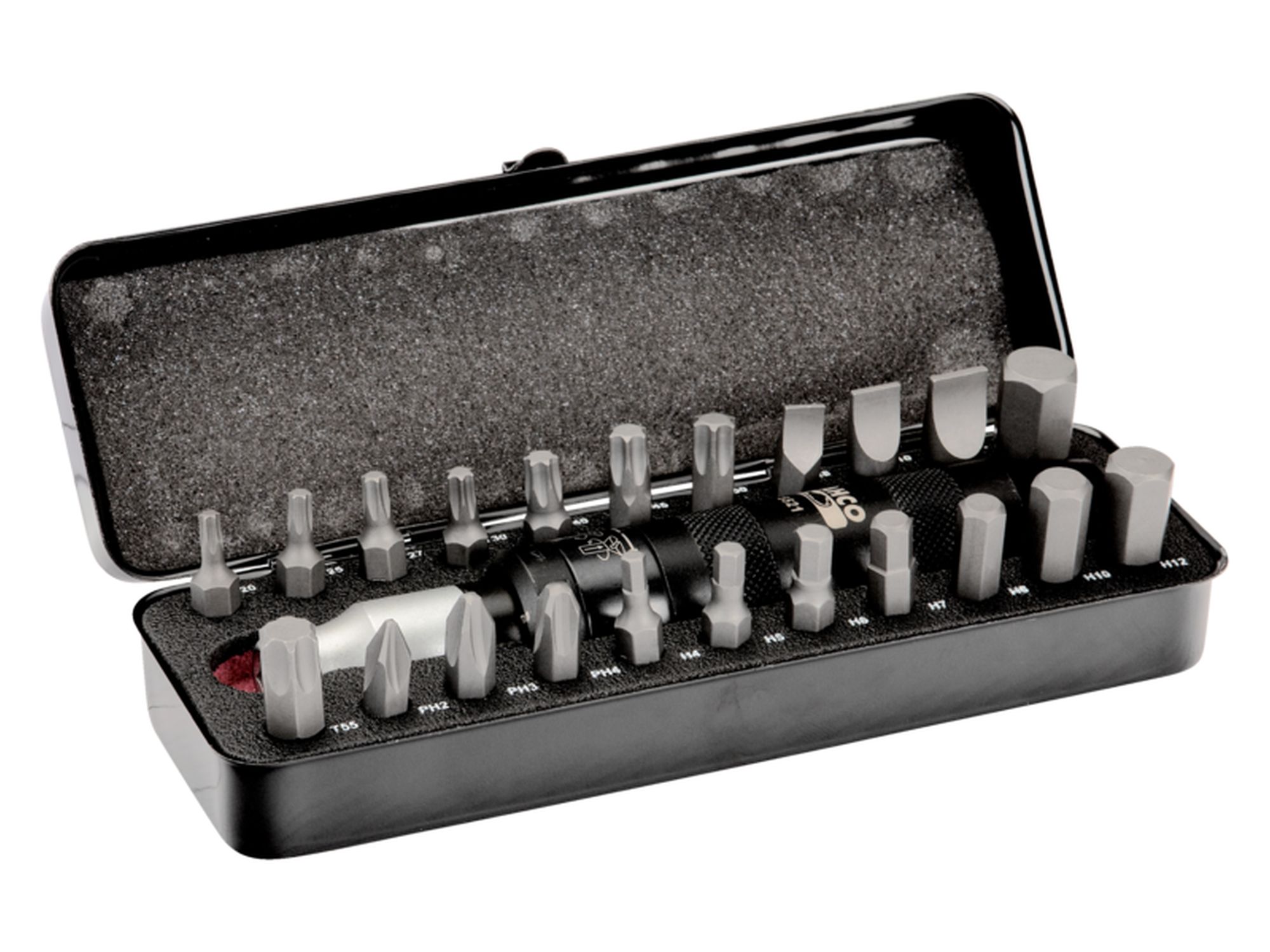 Juego de 23 puntas 1/4