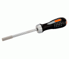 Destornillador a carraca de 125 mm con portapuntas de 1/4