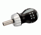 Destornillador a carraca Stubby de 68 mm con portapuntas de 1/4