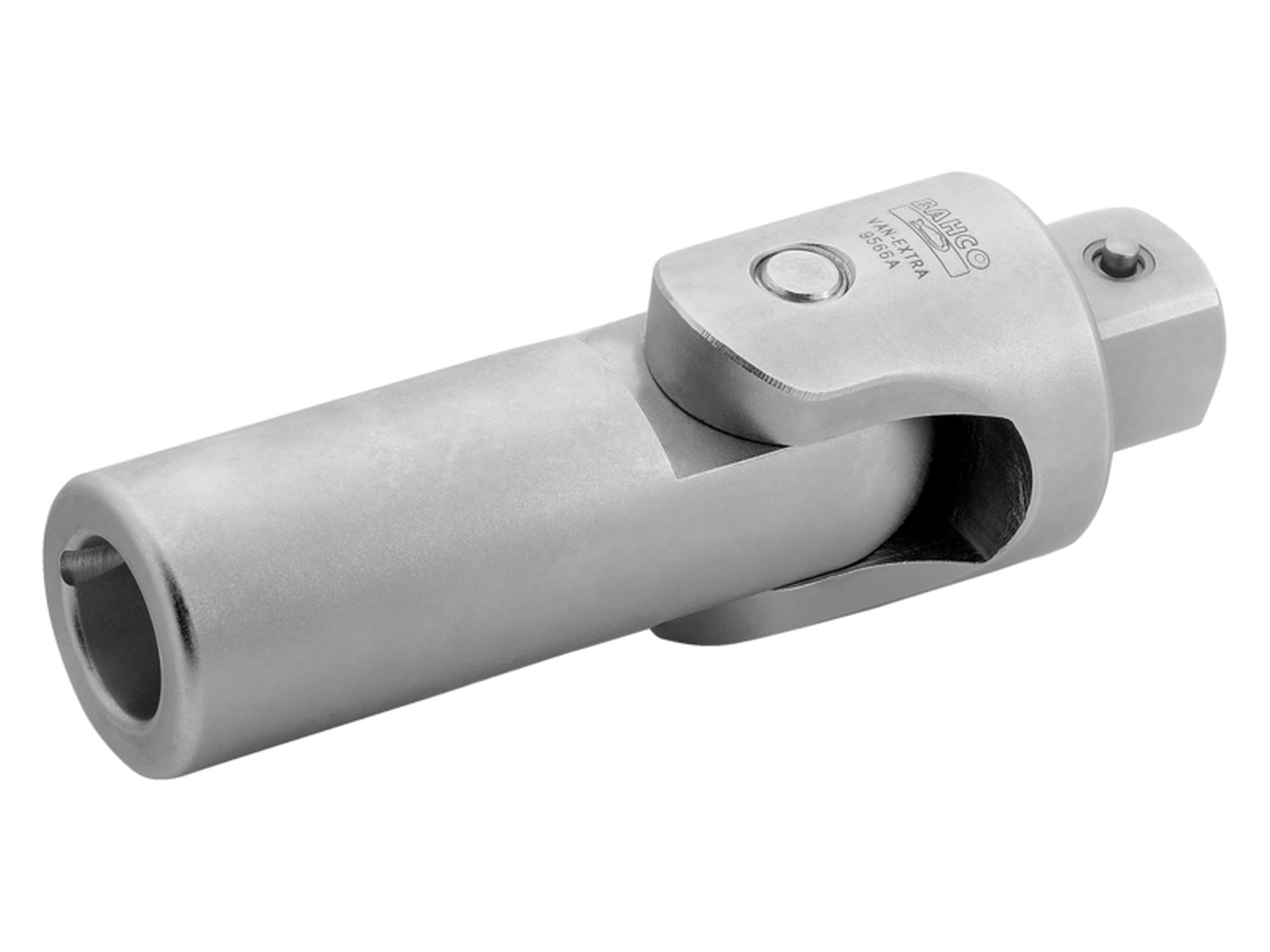 Articulación universal de cabeza articulada con cuadradillo y acabado mate de 167 mm