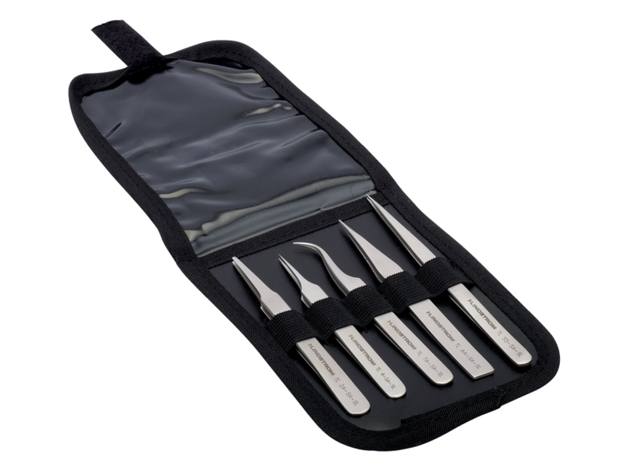 Estuche vacío para juego de pinzas de alta precisión 9855