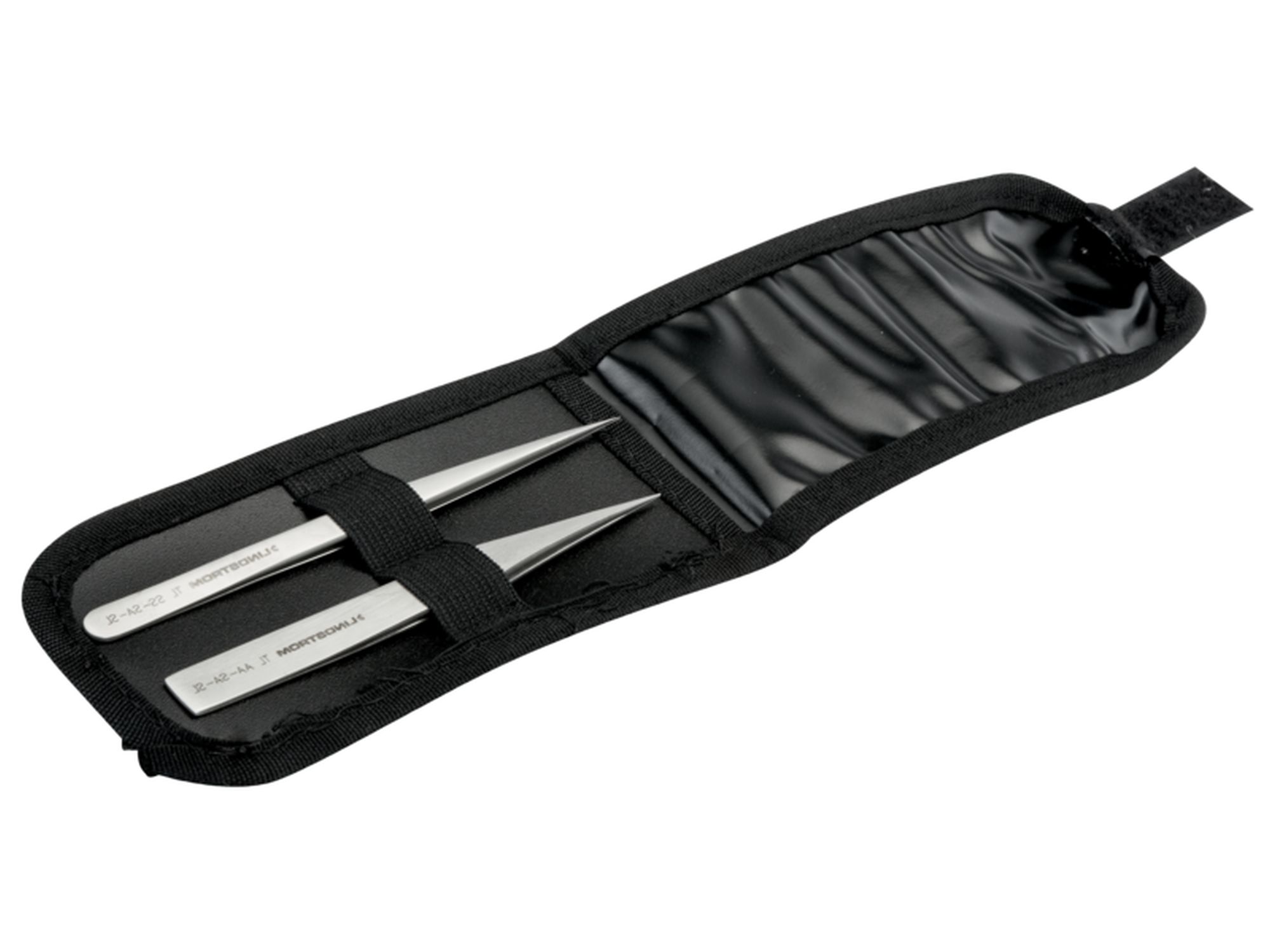 Estuche vacío para juego de pinzas de punta fina 9858