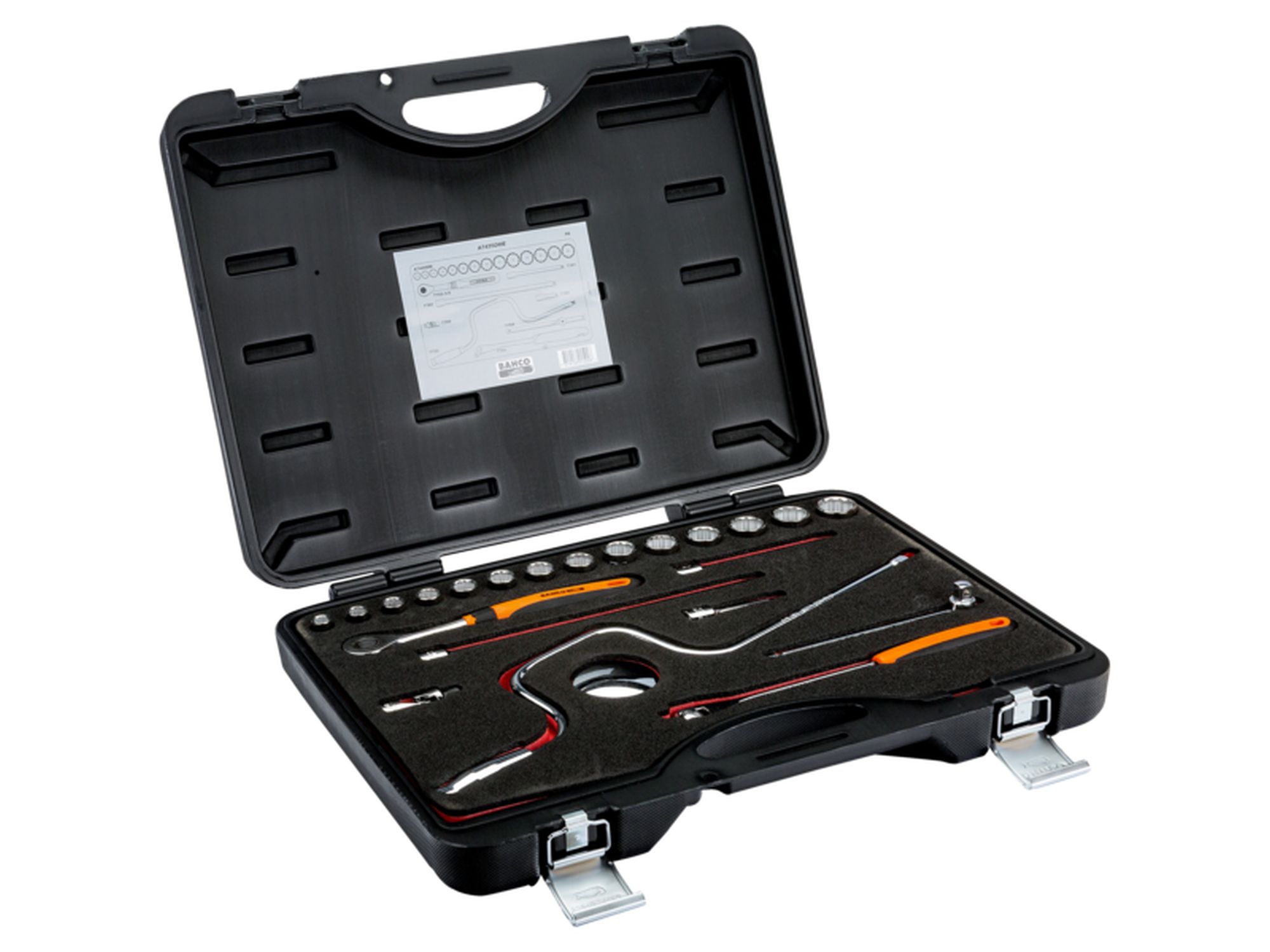 Juego de vasos con cuadradillo de 3/8