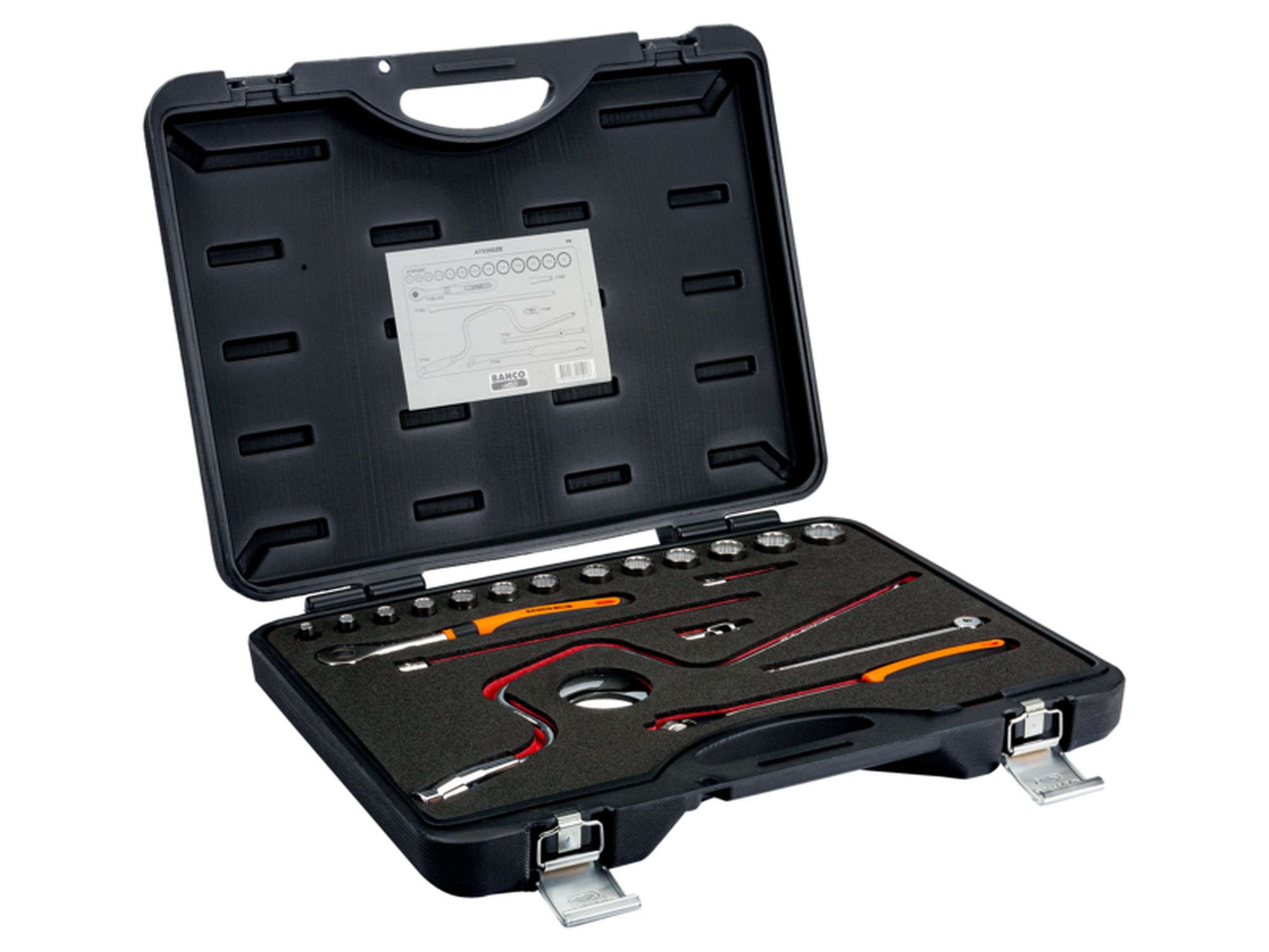 Juego de vasos con cuadradillo de 3/8