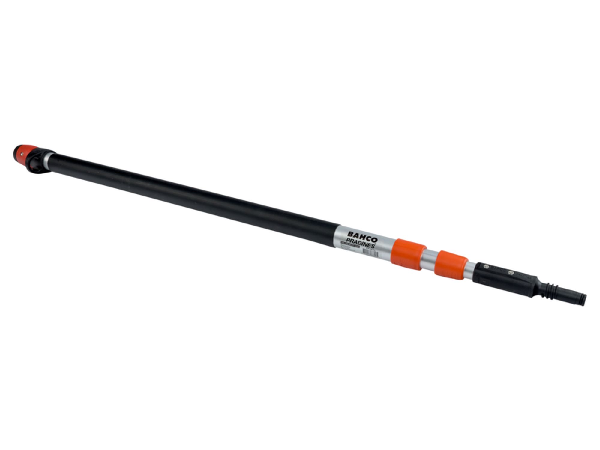 Pértiga telescópica corta de aluminio (1100-2100 mm)