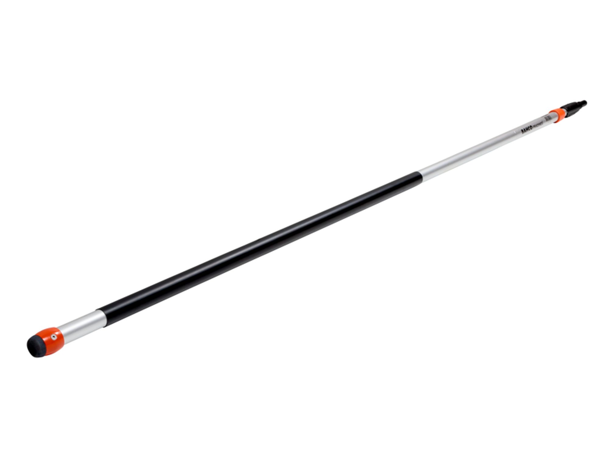 Pértiga telescópica de aluminio con 2 secciones