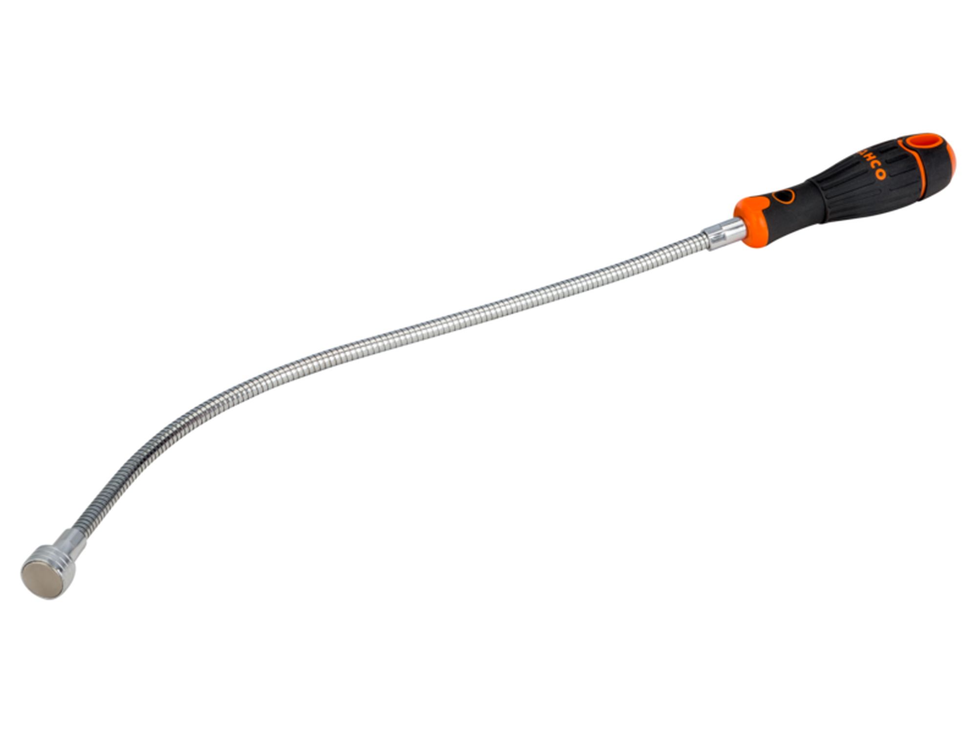 Destornillador Stecker magnético flexible BahcoFit con mango de goma (18 x 390 mm, embalaje en blíster)