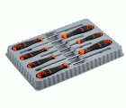 Juego de destornilladores TORX® BahcoFit con mango de goma (7 piezas)