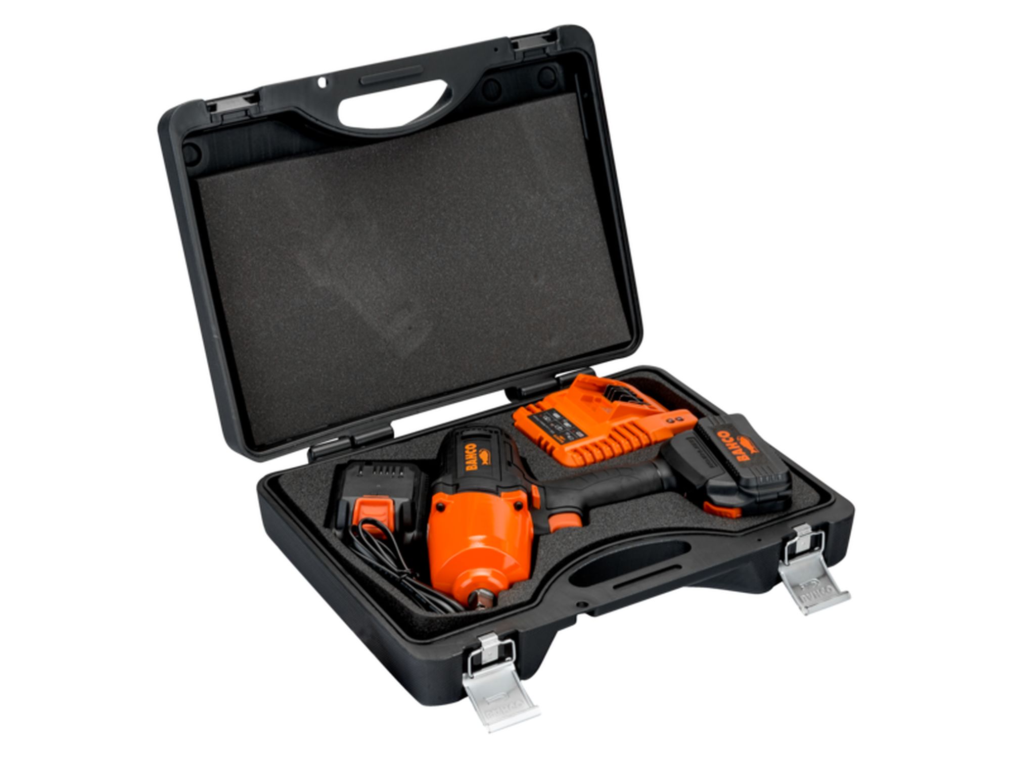 Kit de pistola de impacto sin escobillas inalámbrica cuadrada de 1/2 