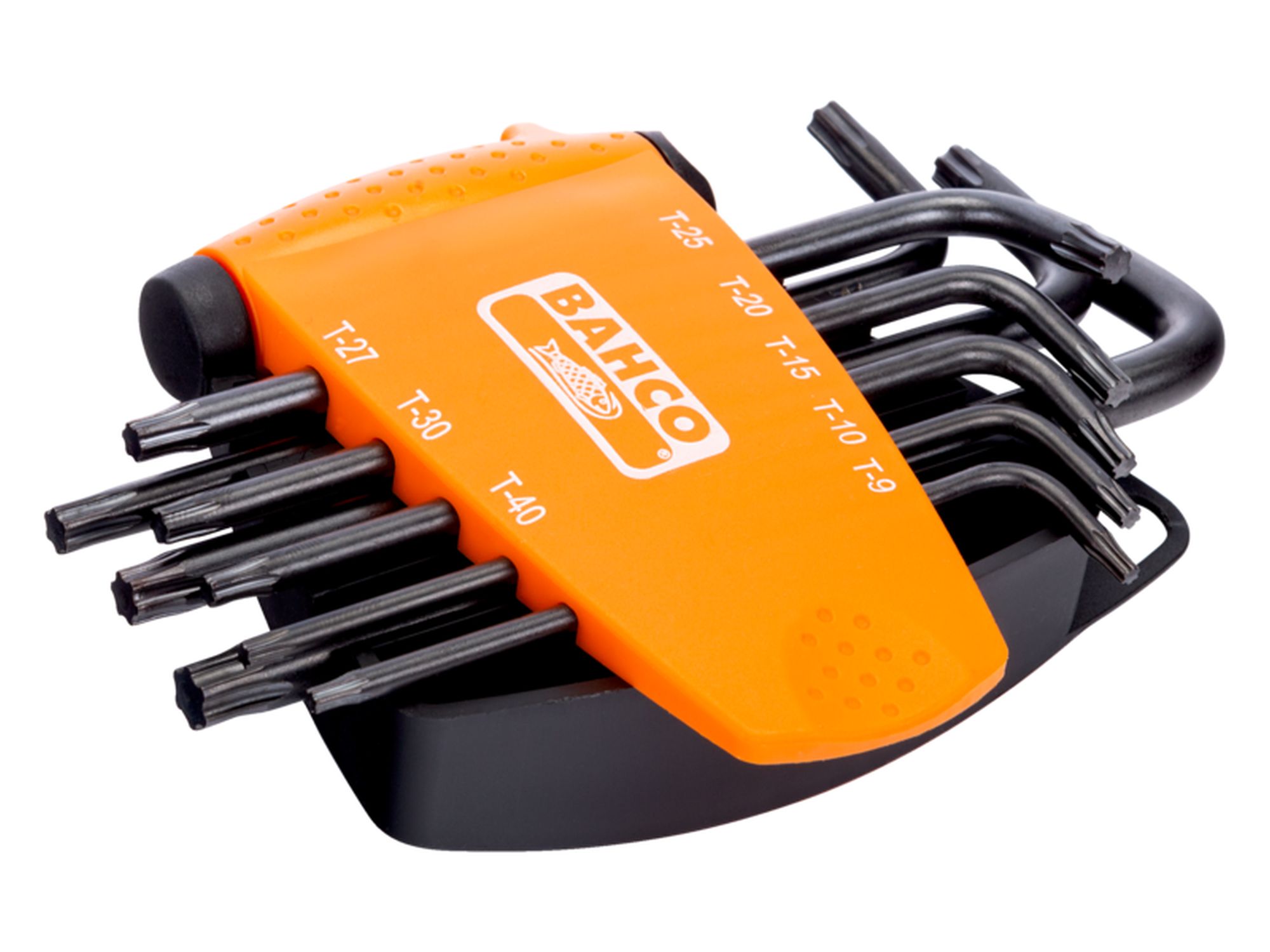 Juego de 8 llaves tipo allen hexagonales TORX® Plus largas y fosfatadas, T9-T40