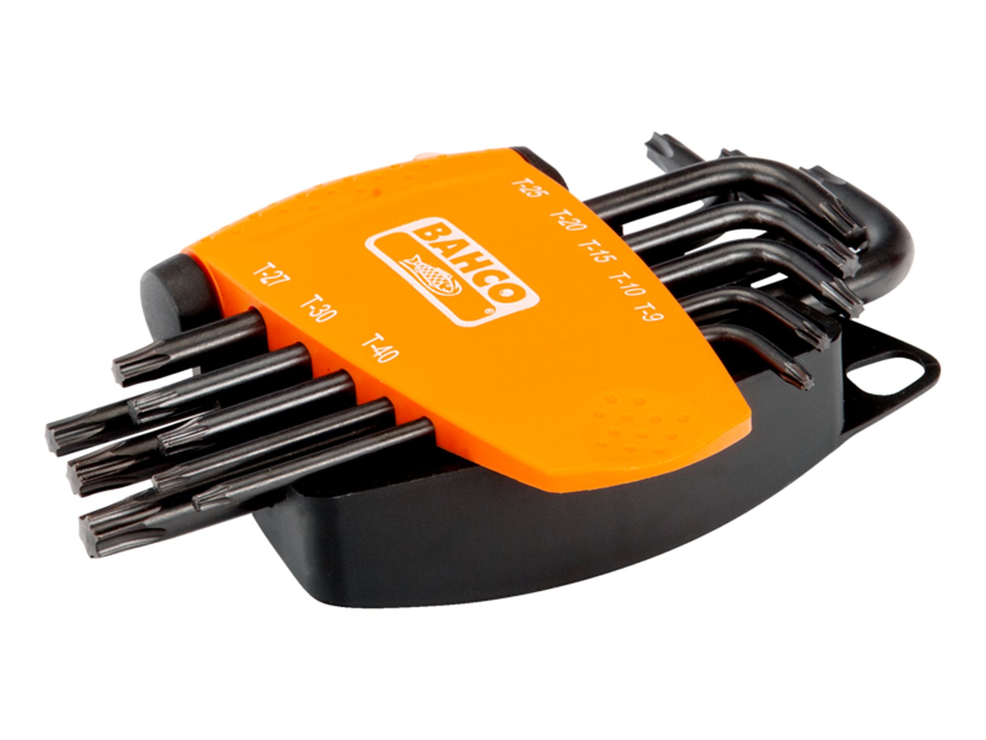 Juego de 8 llaves tipo allen hexagonales TORX® fosfatadas