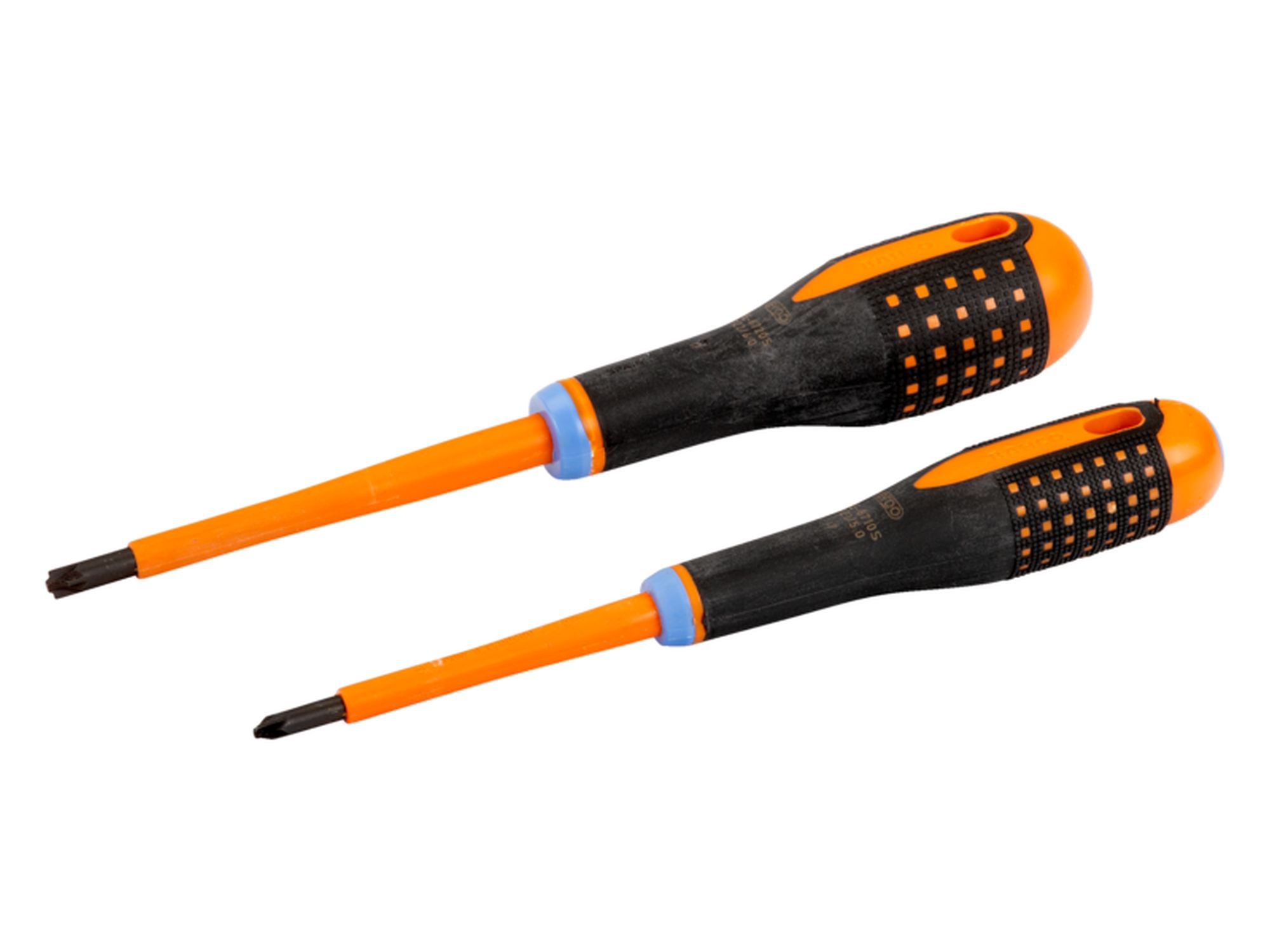 Juego de destornilladores de punta Combi ranurada y Pozidriv, aislados VDE ERGO™ y con mango de tres componentes (5 piezas)