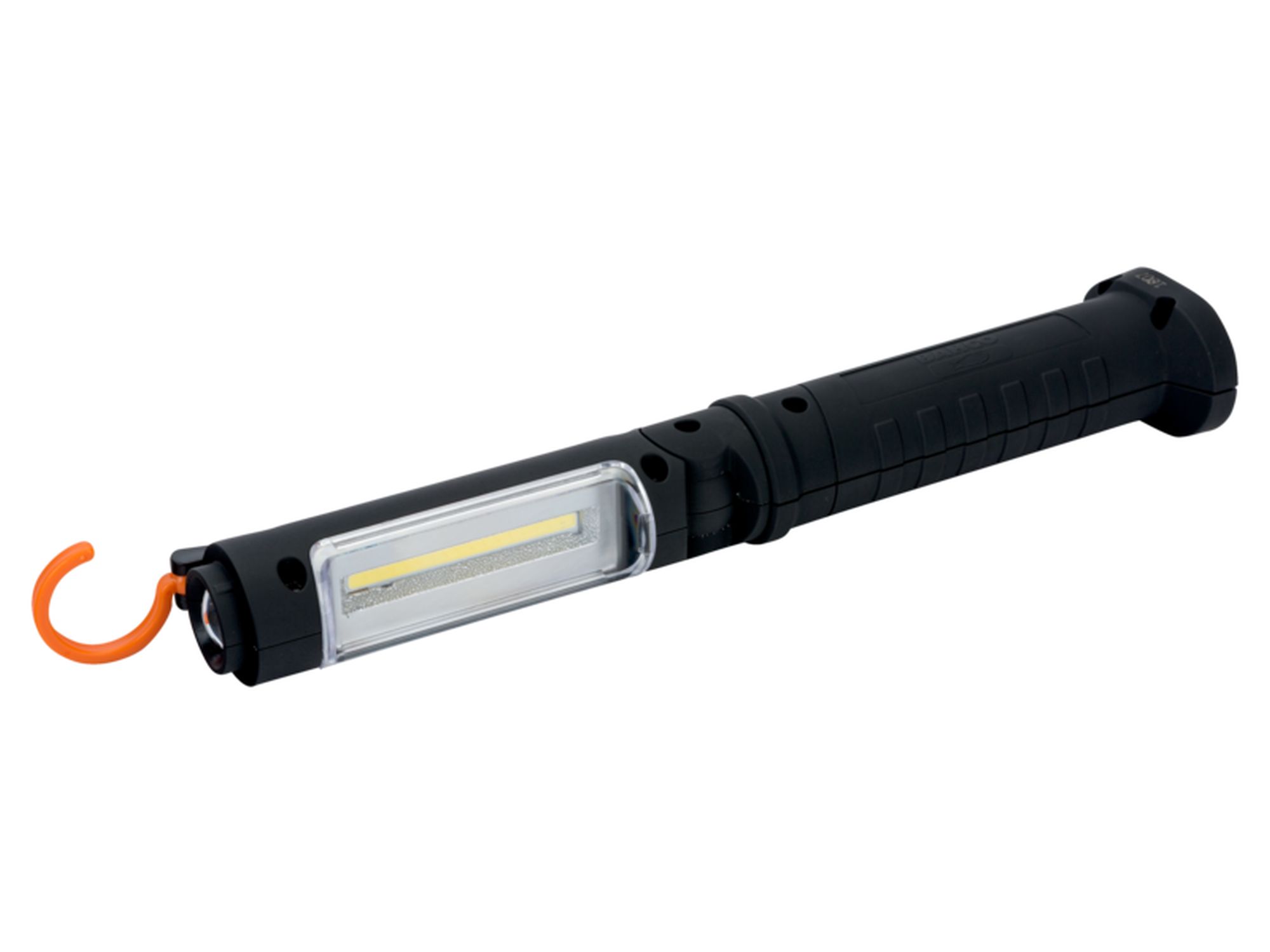 Linterna de trabajo manual flexible de aluminio, 180 lm