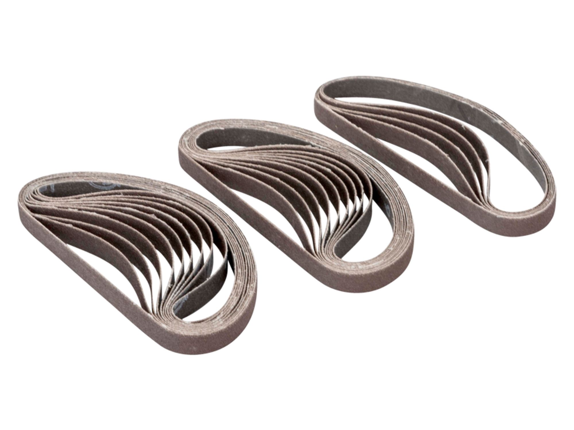 Paquete de 25 bandas para lijadora de banda