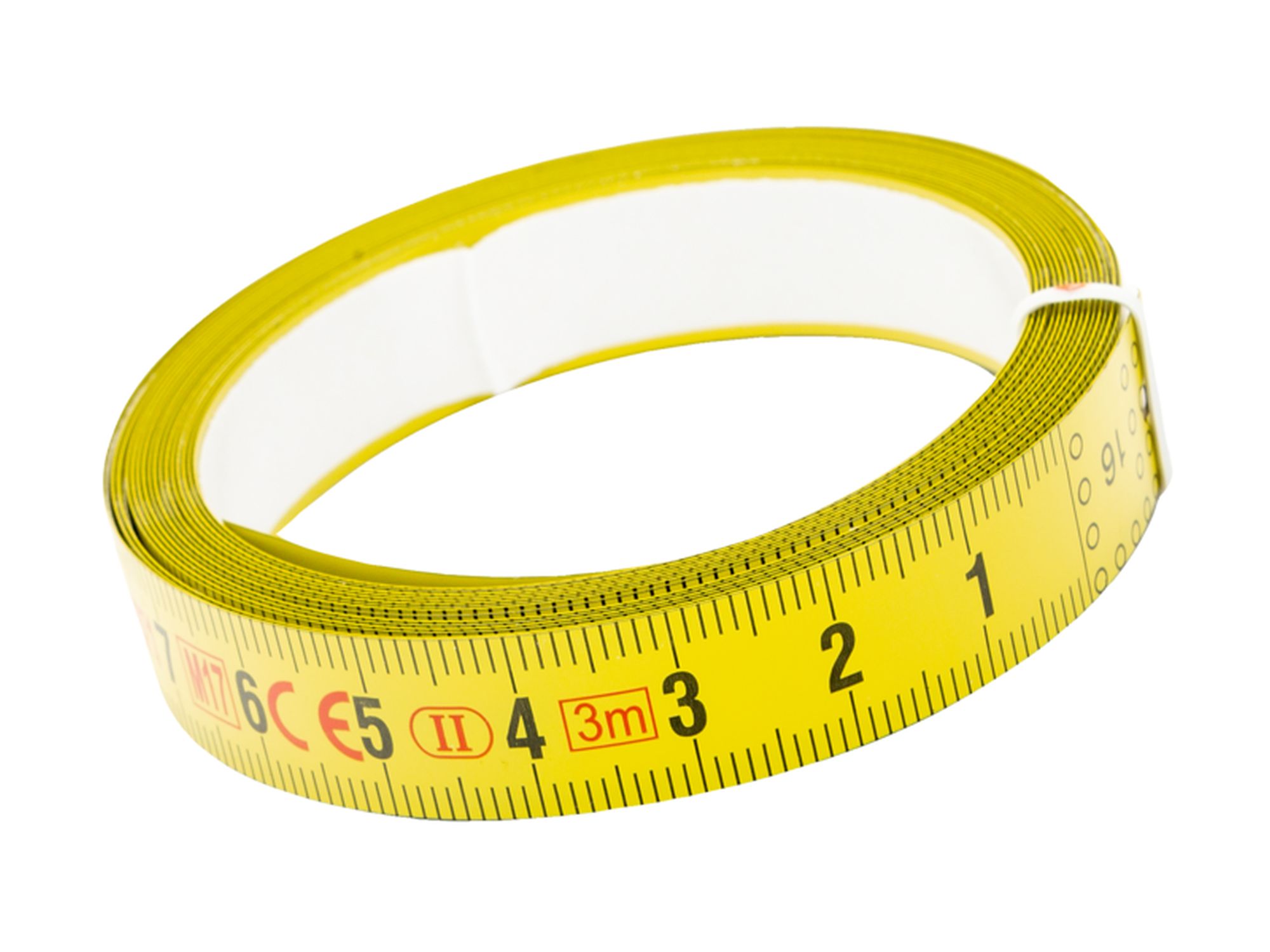 Cinta métrica adhesiva de acero para encimeras, con lectura de derecha a izquierda (3 m)