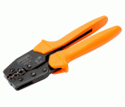 Alicates de carraca desembragable de gran efecto palanca para terminales aislados de 225 mm