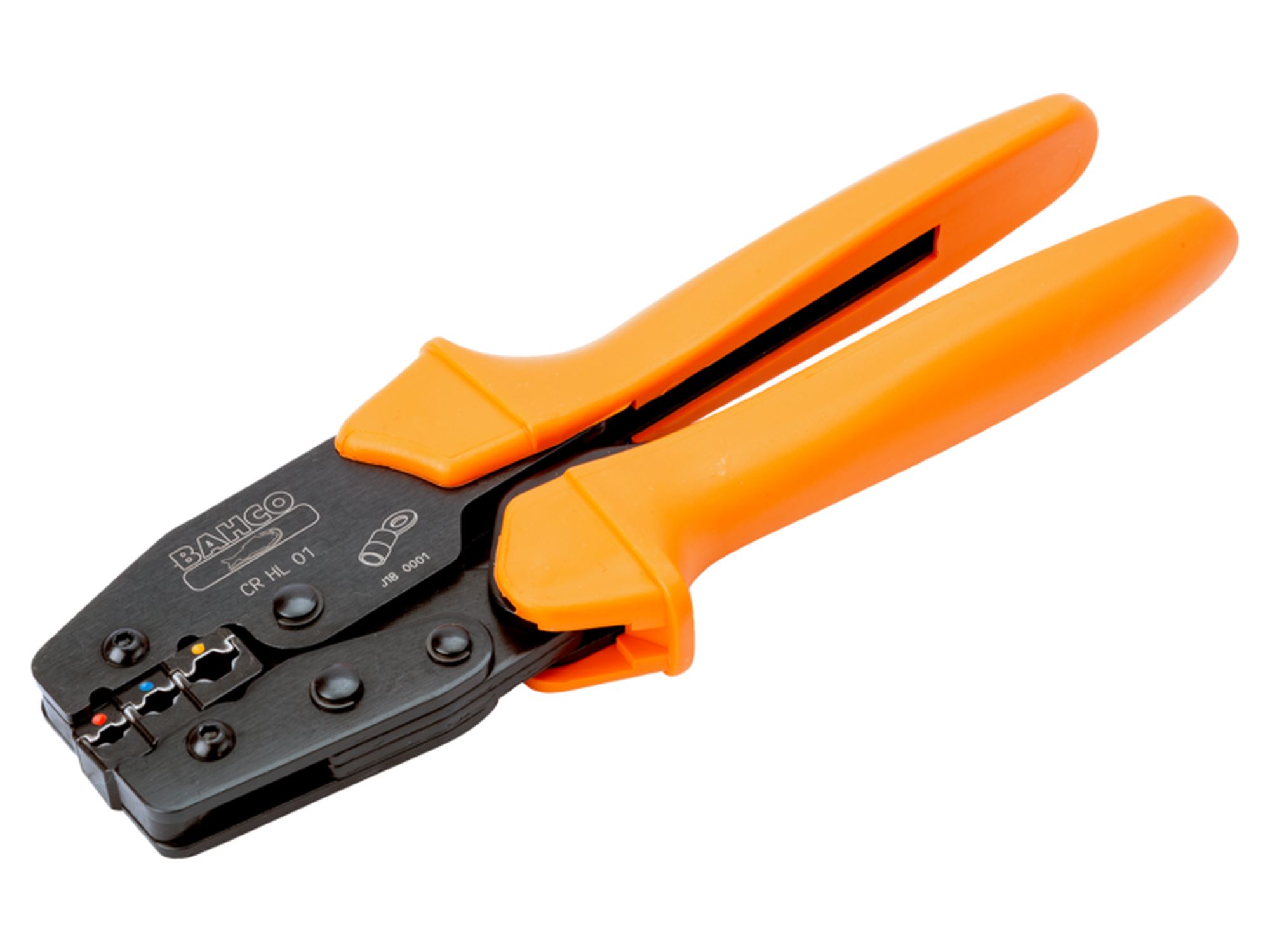 Alicates de carraca desembragable de gran efecto palanca para terminales aislados de 225 mm