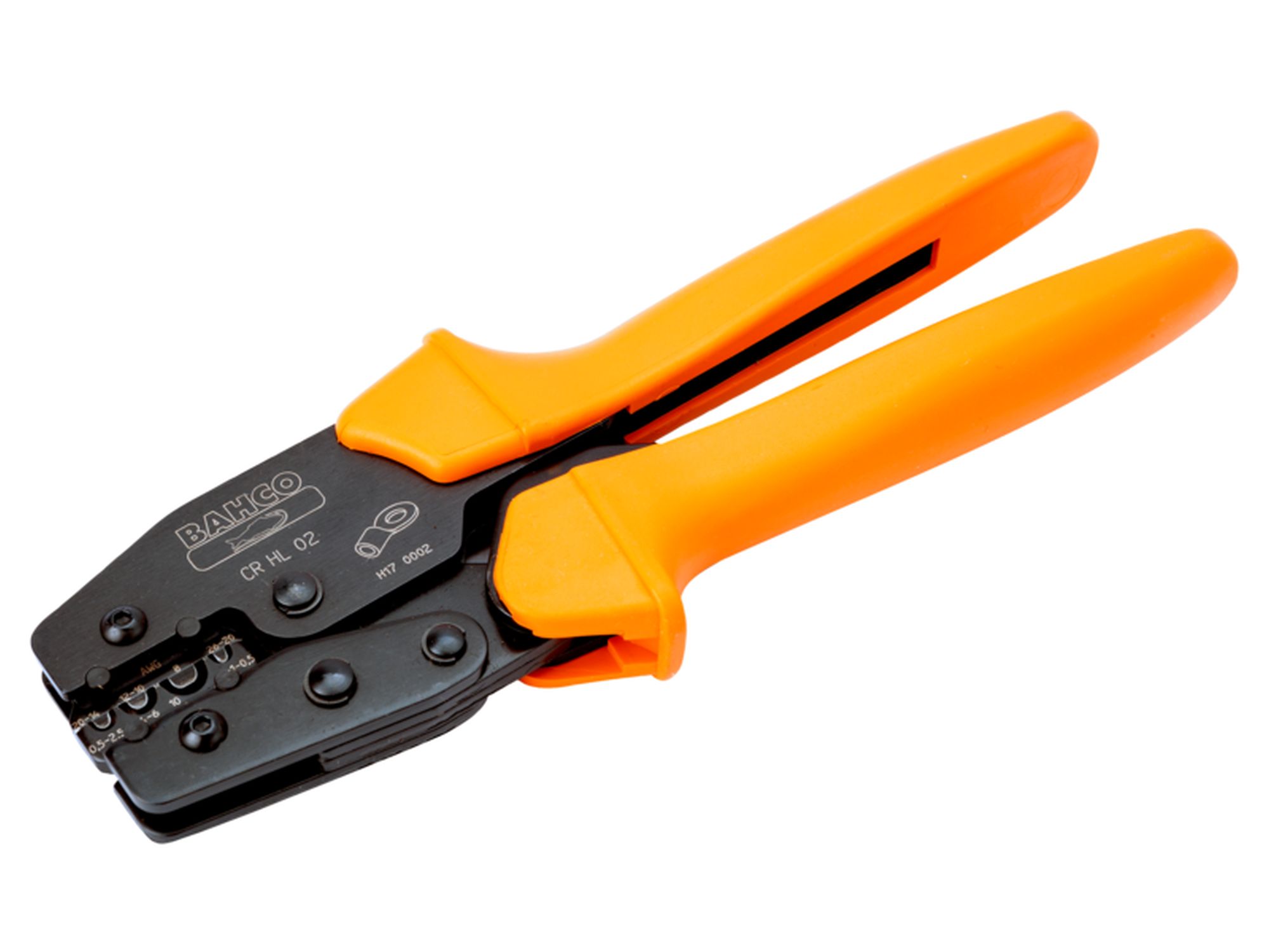 Alicates de carraca desembragable de gran efecto palanca para terminales aislados de 225 mm