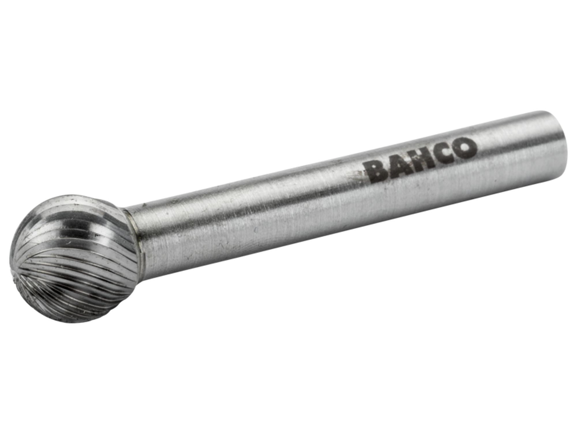 Lima rotativa esférica de carburo de tungsteno, de 10 x 9 mm, para metal, con corte de diamante fino (32/32 DPP, 6 x 49 mm)