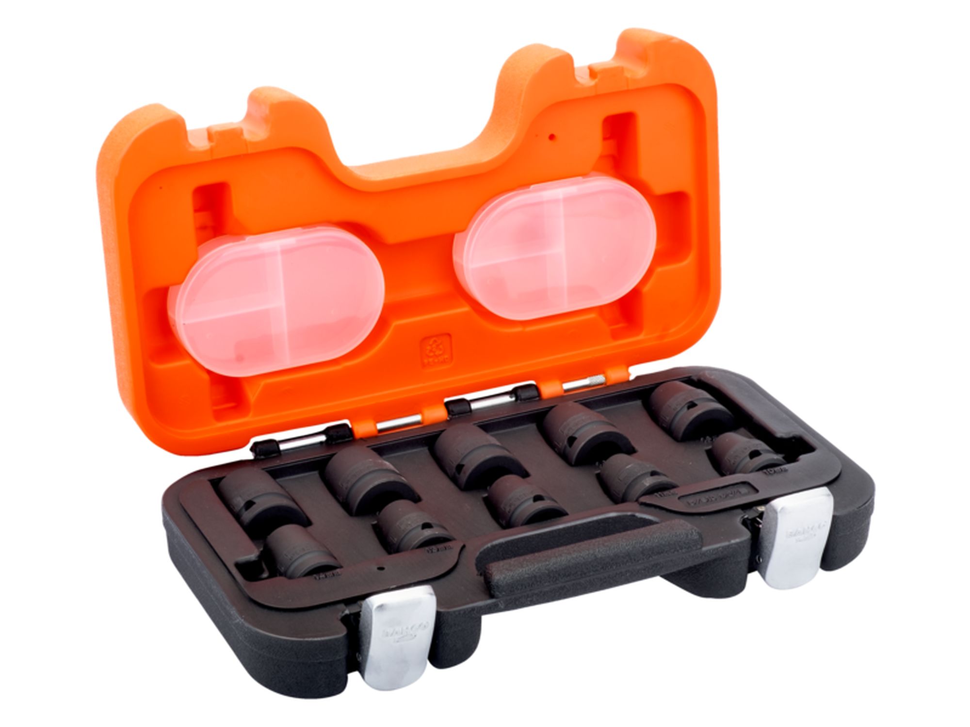 Juego de vasos de impacto fosfatados, con cuadradillo de 1/2