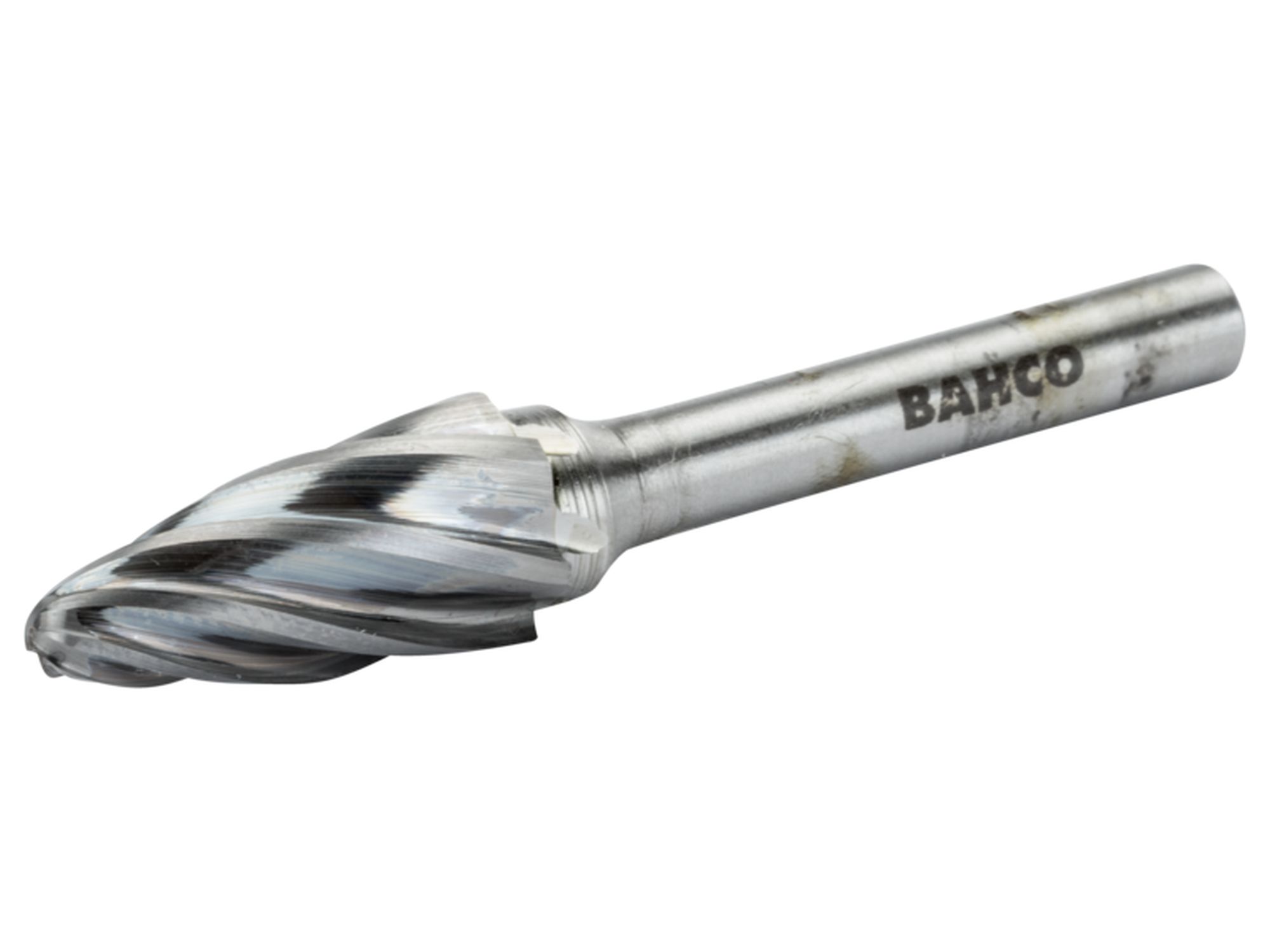 Lima rotativa ojival de punta redonda, de carburo de tungsteno, 6 x 18 mm, para aluminio, con corte de aluminio-dentado 5 (6 x 51 mm)