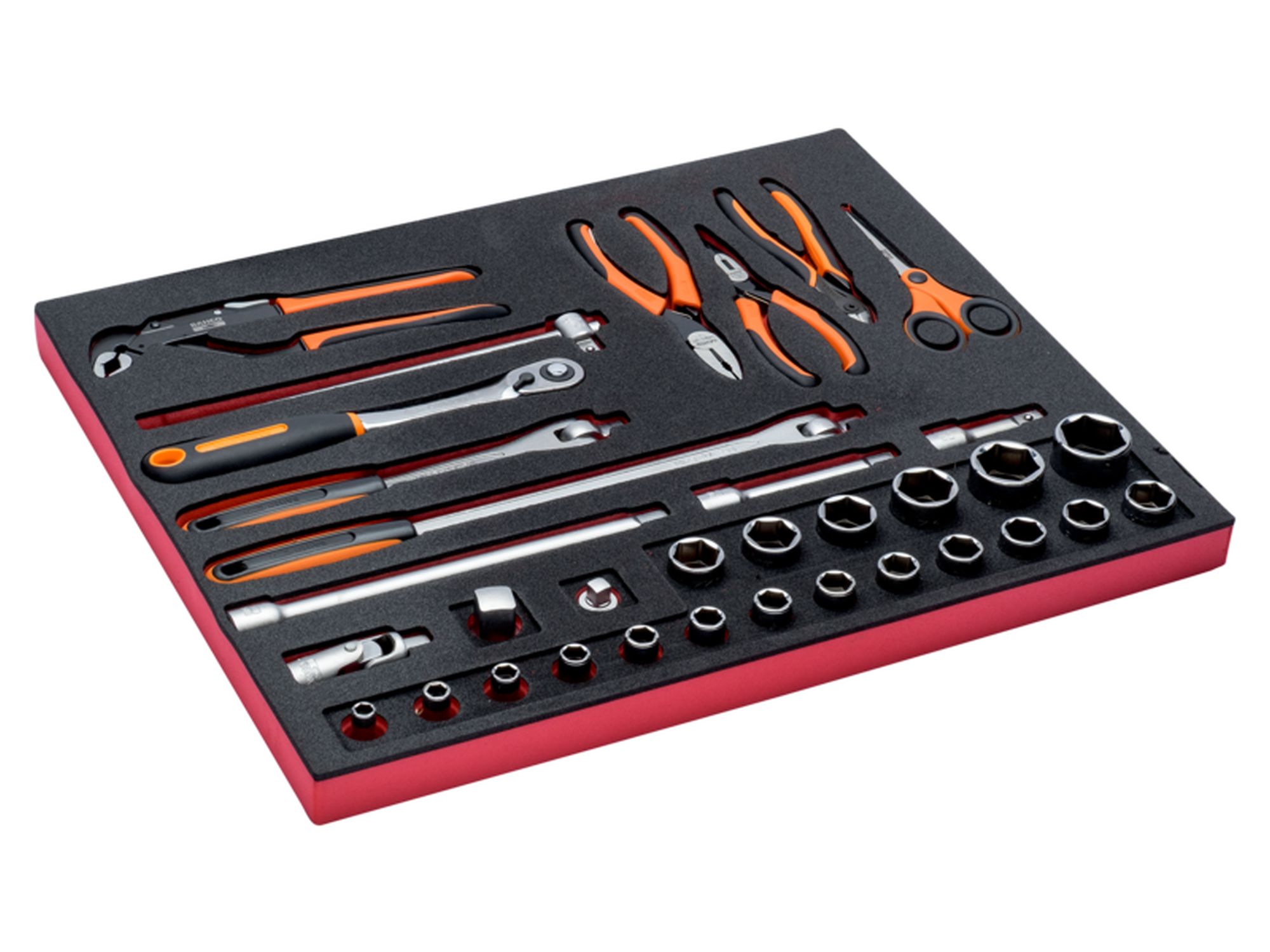 Juego de alicates/vasos de 1/2