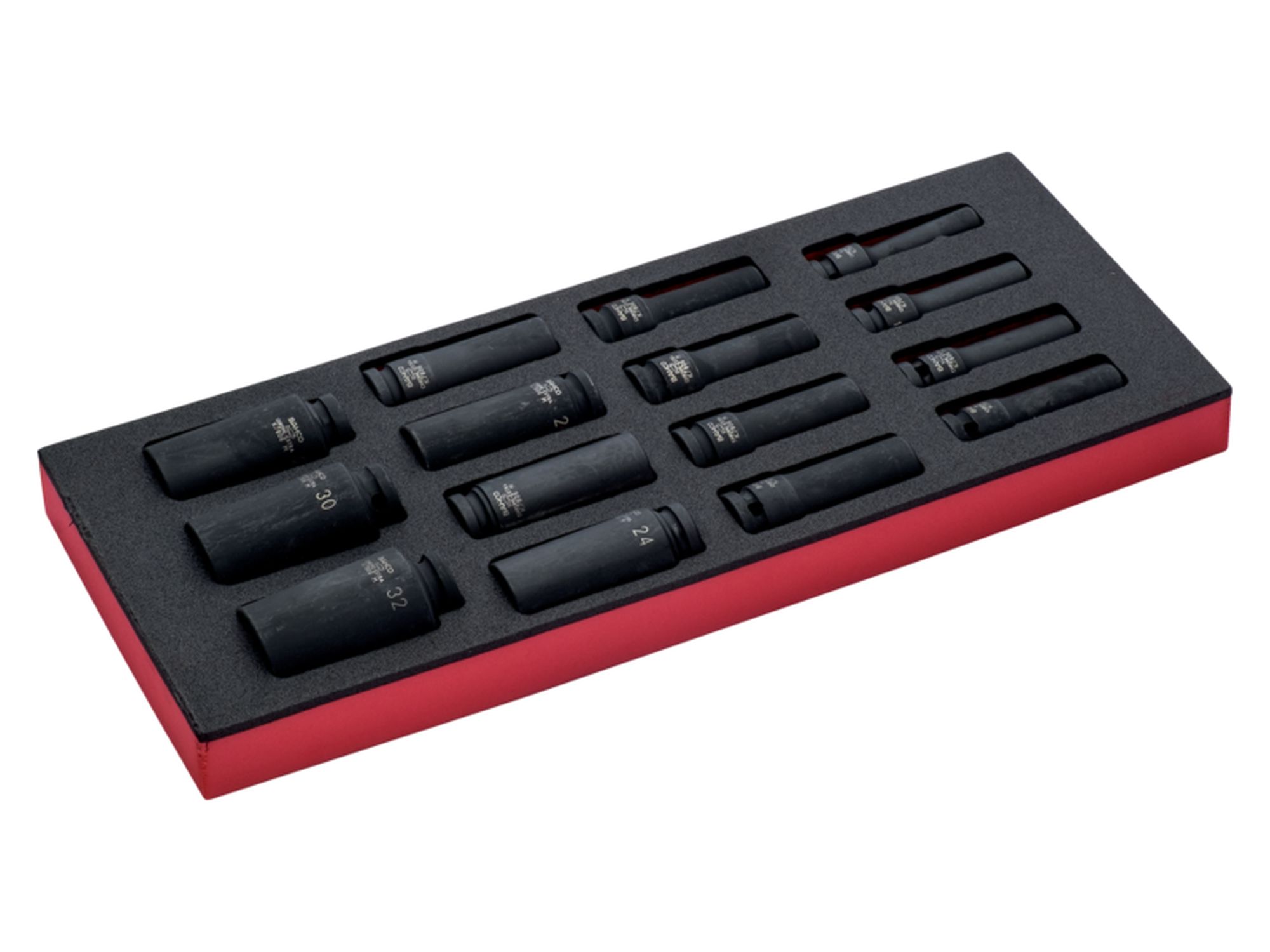 Juego de vasos de impacto de serie larga de 1/2