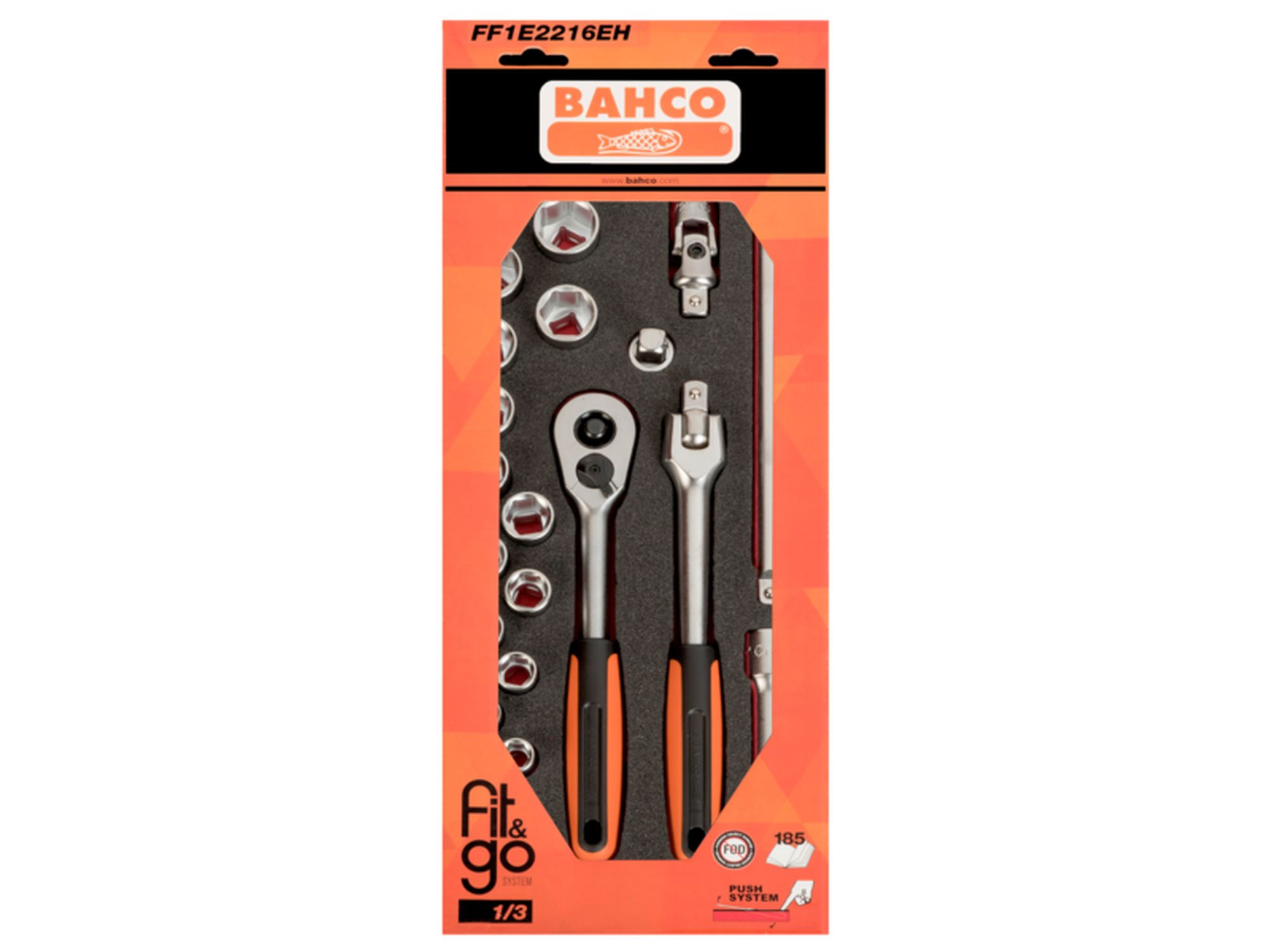 Fit&Go 1/3 Foam Inlay 1/2