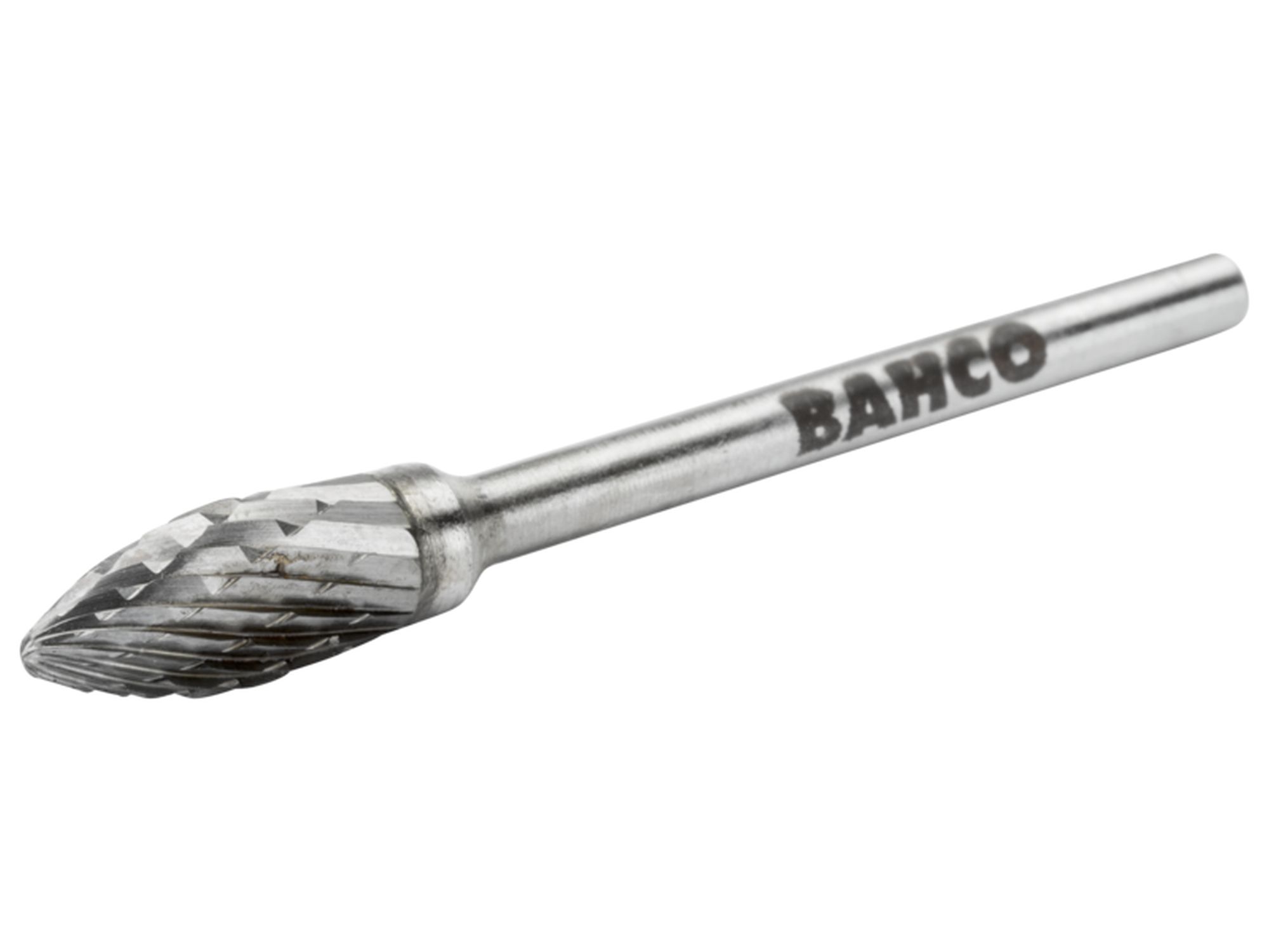 Lima rotativa en forma de llama, de carburo de tungsteno, 16 x 35 mm, para metal, con corte grueso (18 DPP, 8 mm)