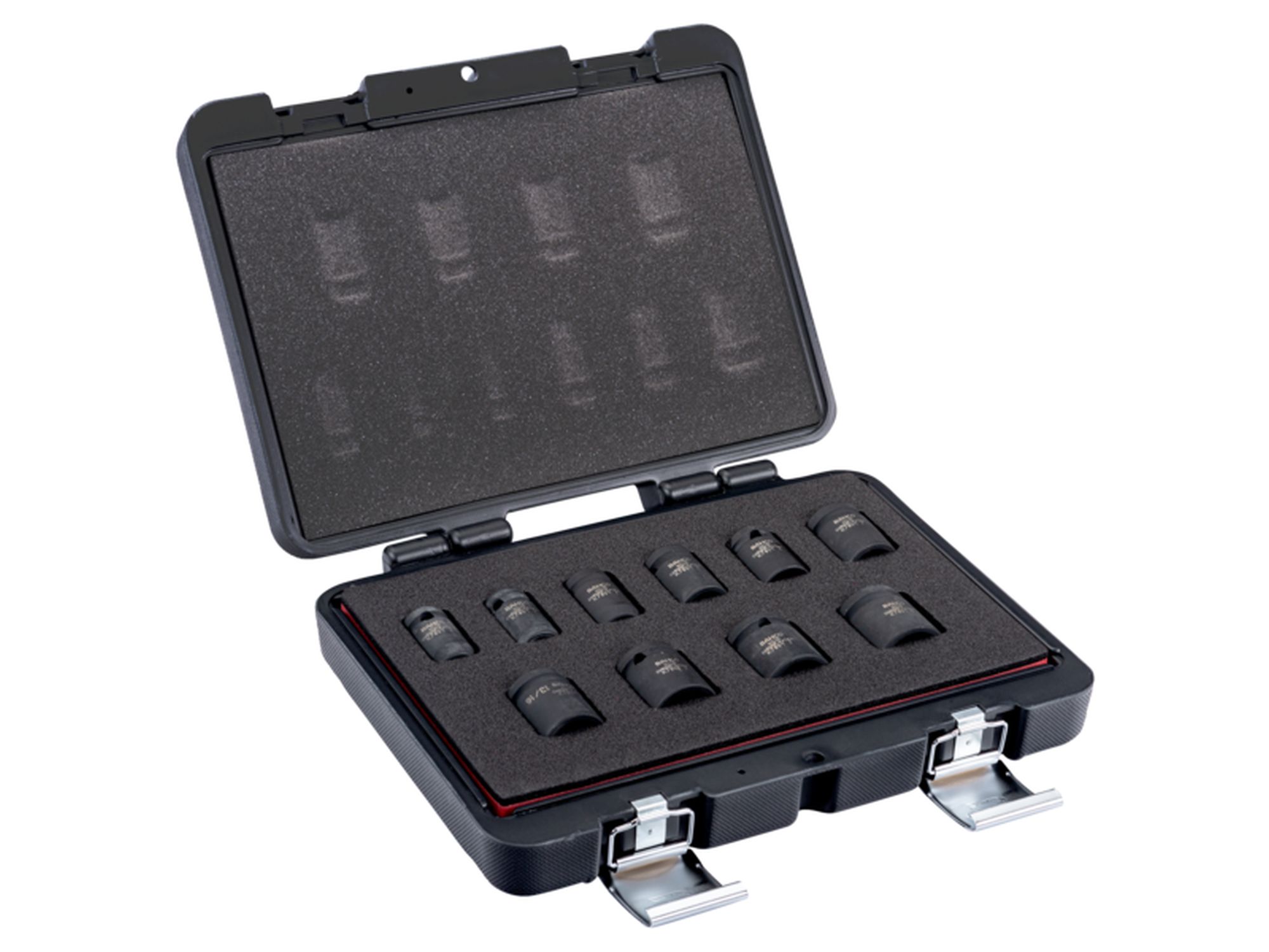 Juego de vasos de impacto fosfatados, con cuadradillo de 1/2