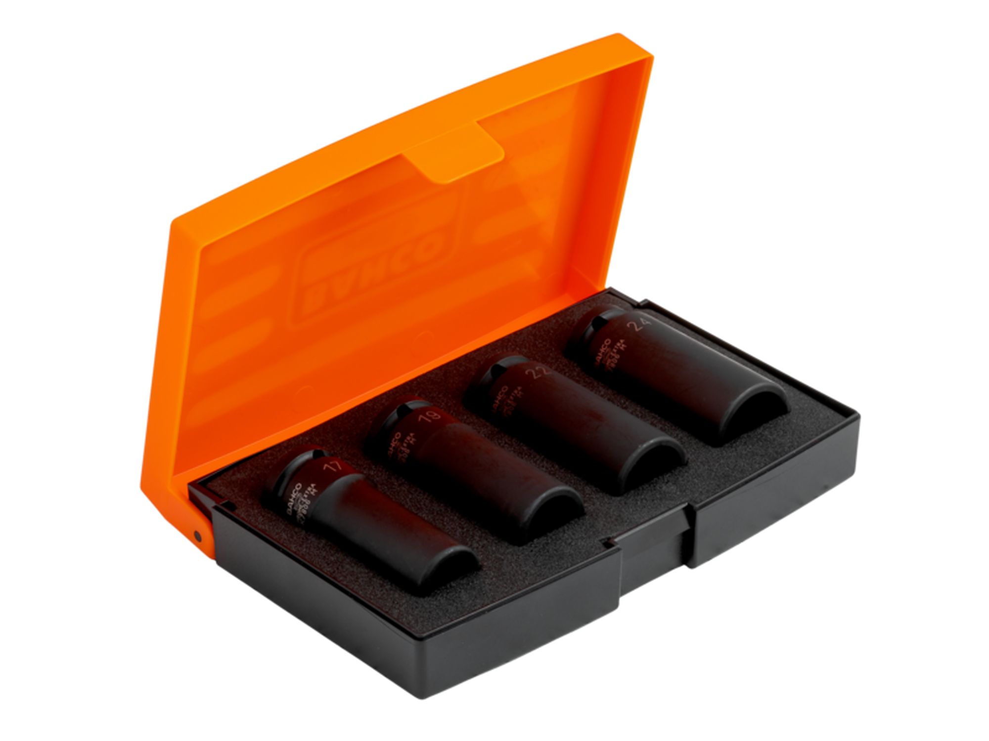 Juego de vasos de impacto de serie larga fosfatados con cuadradillo de 1/2