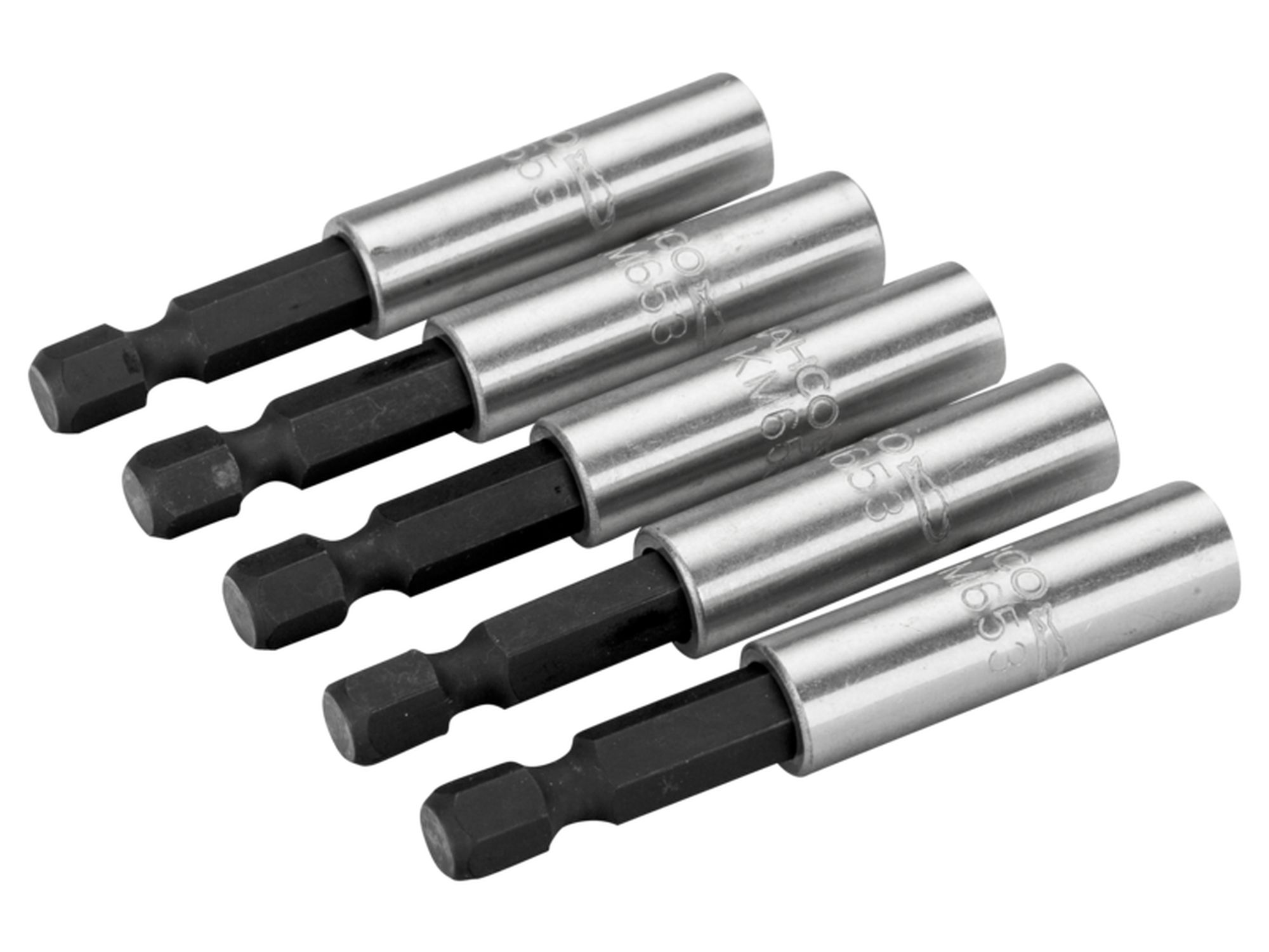 Portapuntas magnético universal de 60 mm para perfil hexagonal de 1/4