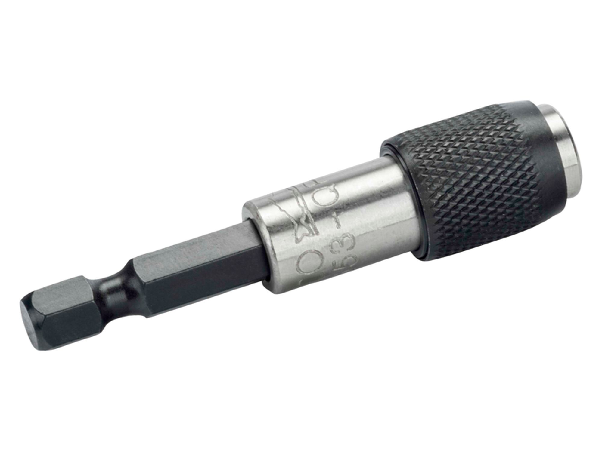 Portapuntas magnético universal de 60 mm con liberación rápida para perfil hexagonal de 1/4