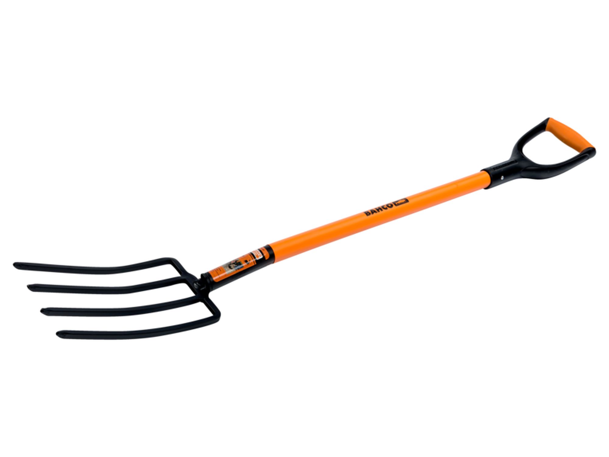 Rastrillo para cavar grande con mango bi-componente en D (1200 mm)