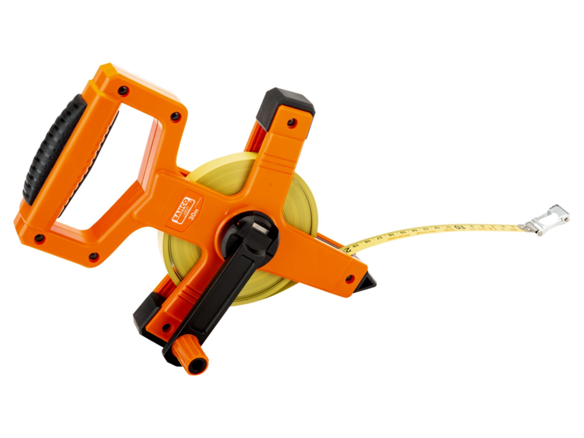 Cinta métrica con hoja de acero de 50 m y carcasa abierta