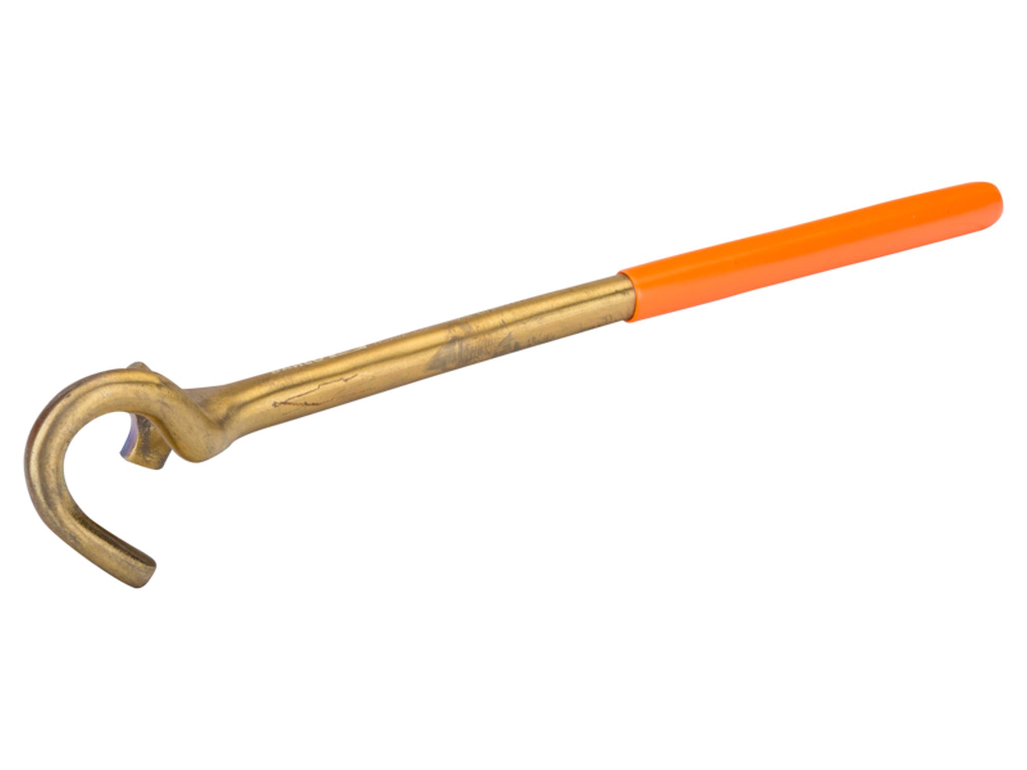 Llave para válvulas larga de 36 mm, anti-chispa de aluminio bronce (370 mm)