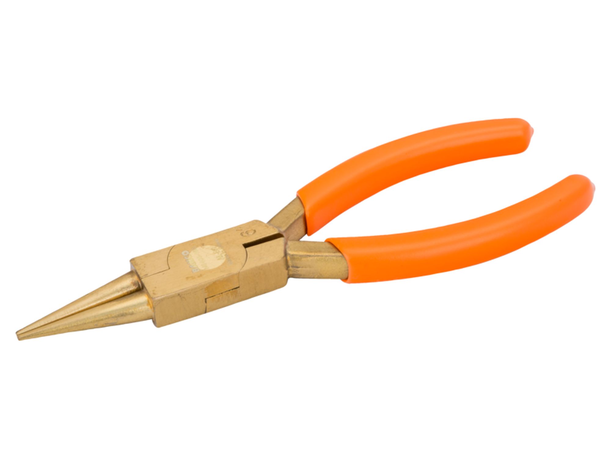 Alicates de boca redonda, anti-chispa y de aluminio bronce (150 mm)