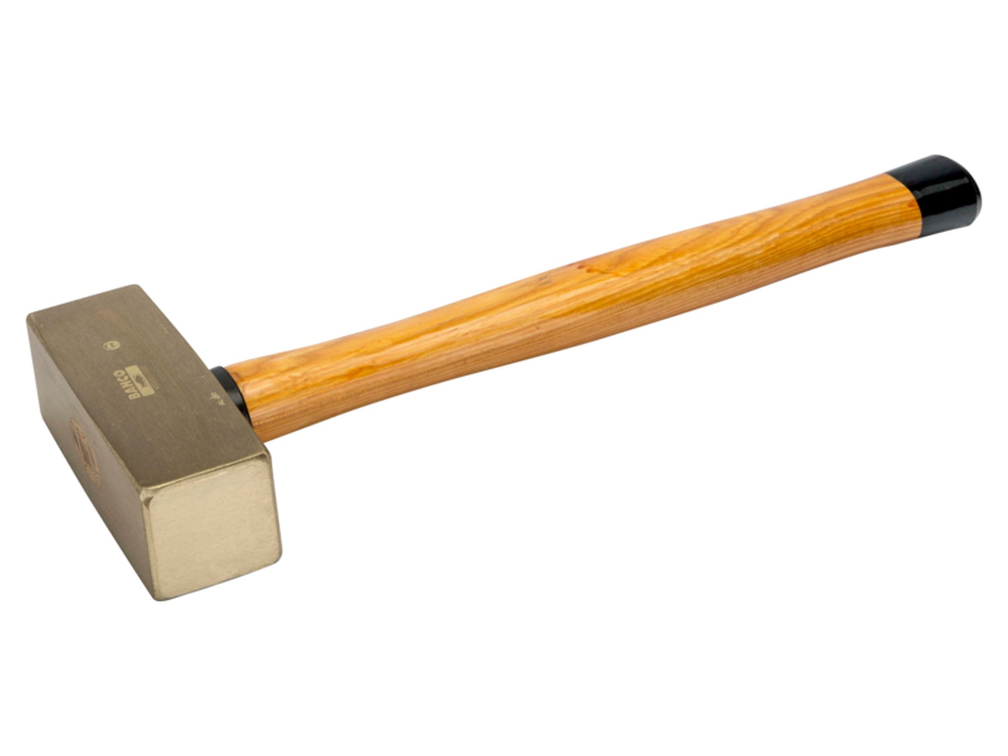 Maza anti-chispa con cabeza de aluminio bronce y mango de madera (4 kg)