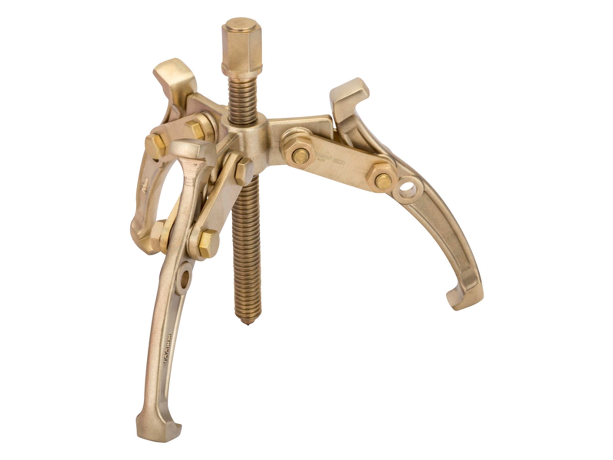 Extractor reversible con 3 garras, anti-chispa de aluminio bronce (80-350 mm)